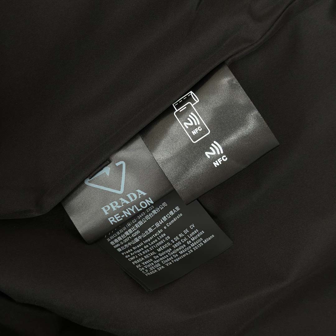 Prada Black Re-nylon Hooded Jacket - DopestKickz