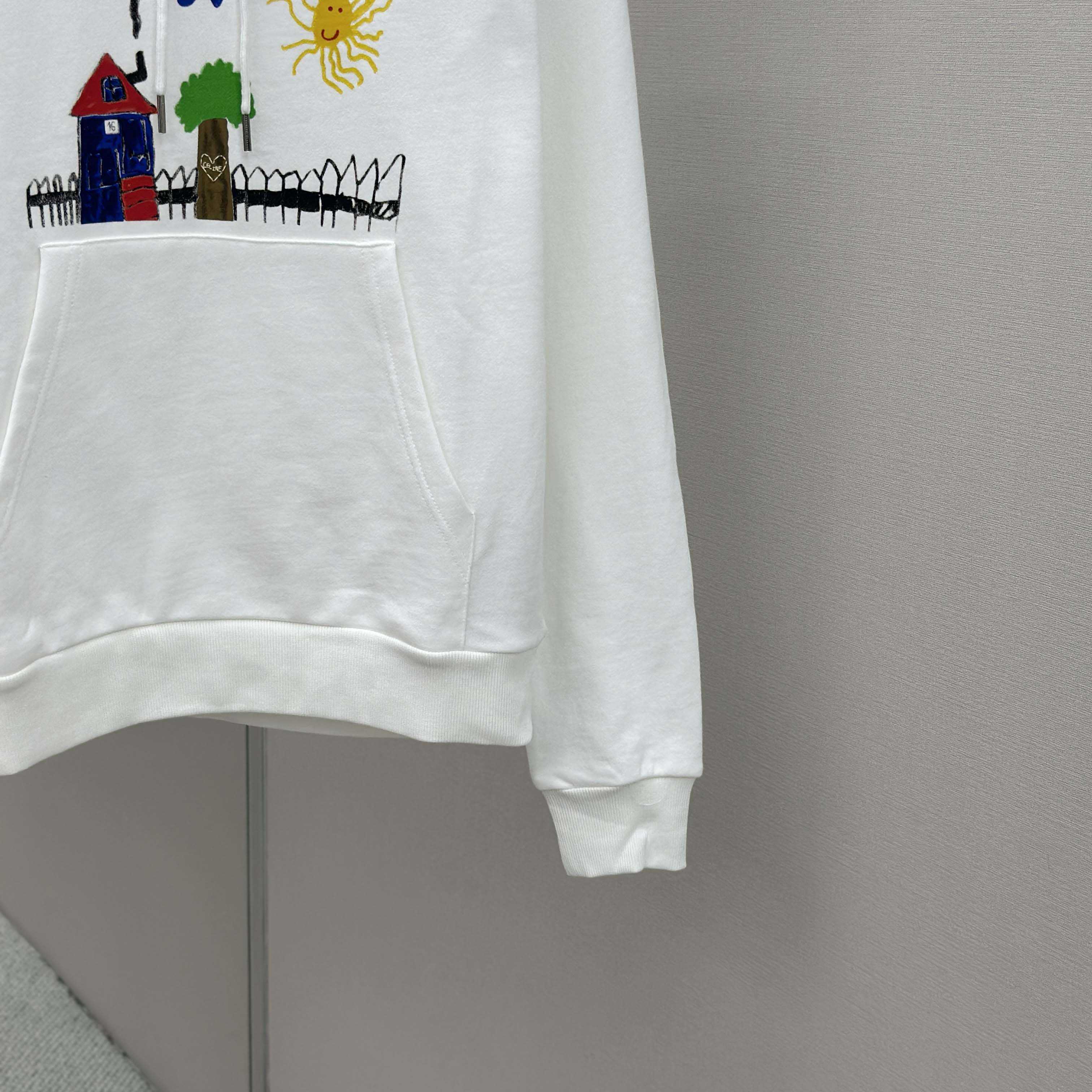 Celine 70'S Hoodie In Cotton Fleece - DopestKickz