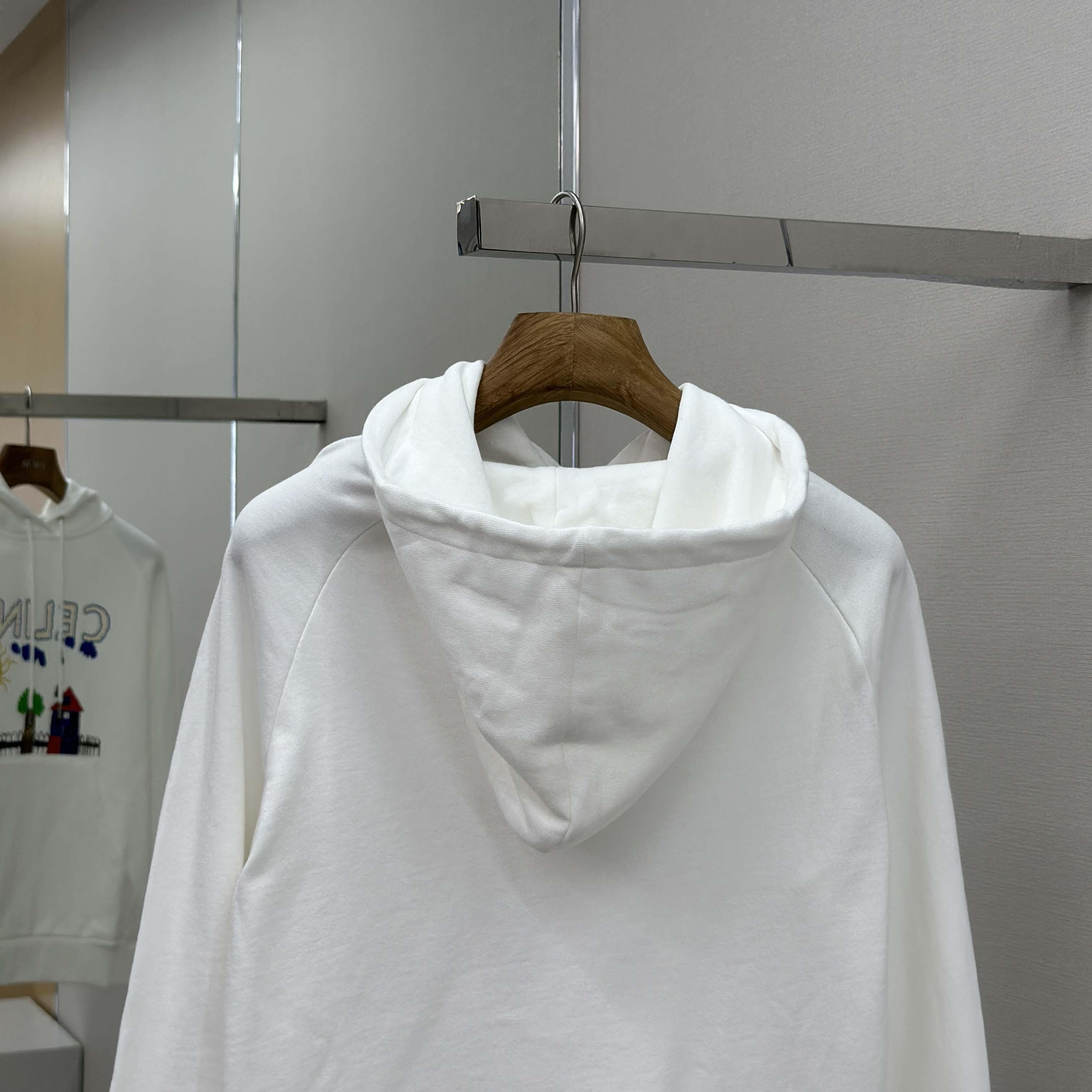Celine 70'S Hoodie In Cotton Fleece - DopestKickz
