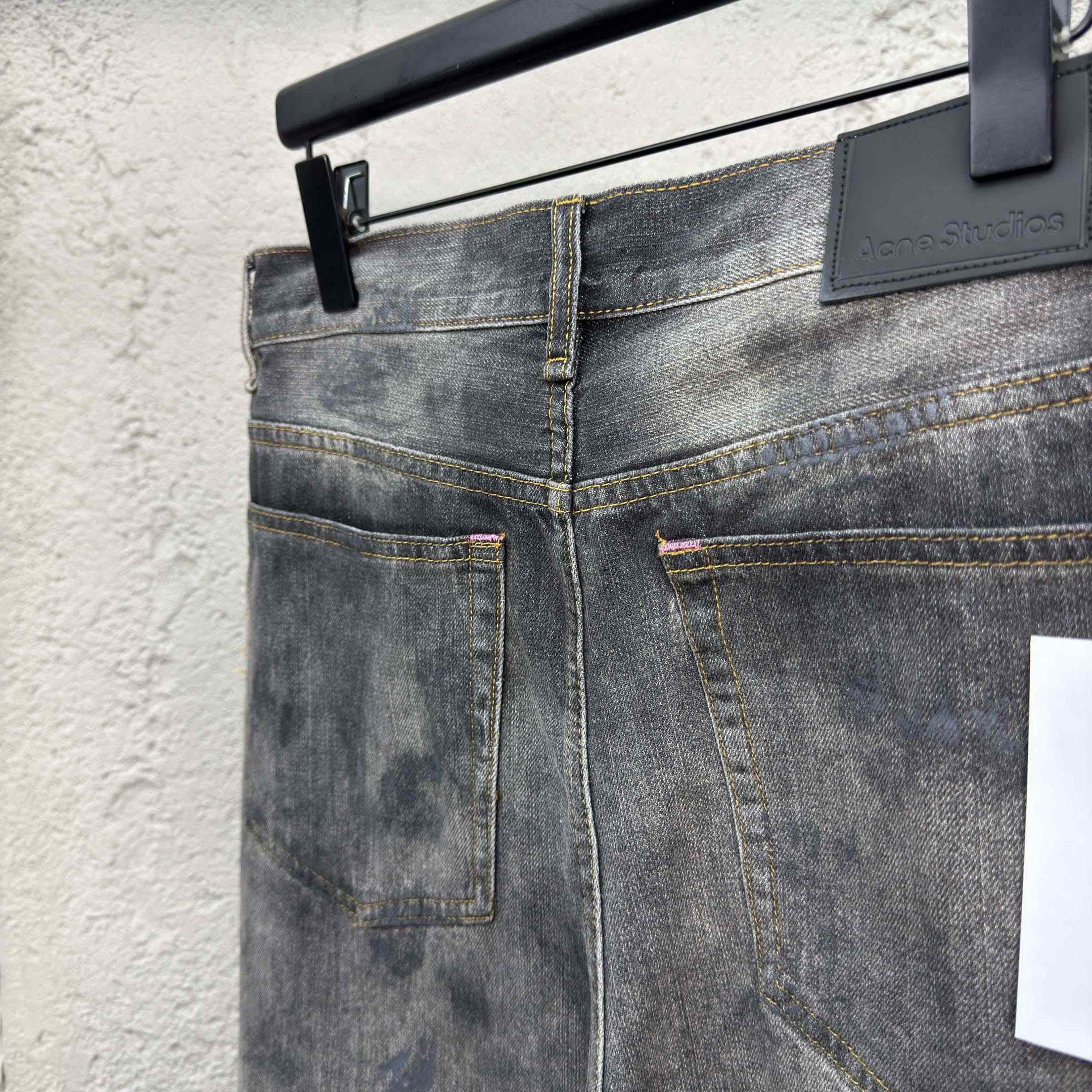 Acne Studios Denim Shorts - Loose Fit  - DopestKickz