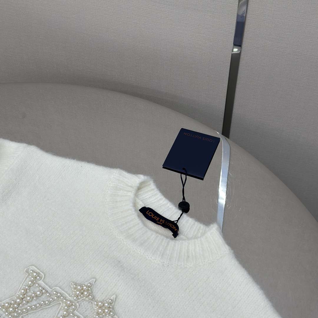 Louis Vuitton Embellished Silk Pullover - DopestKickz