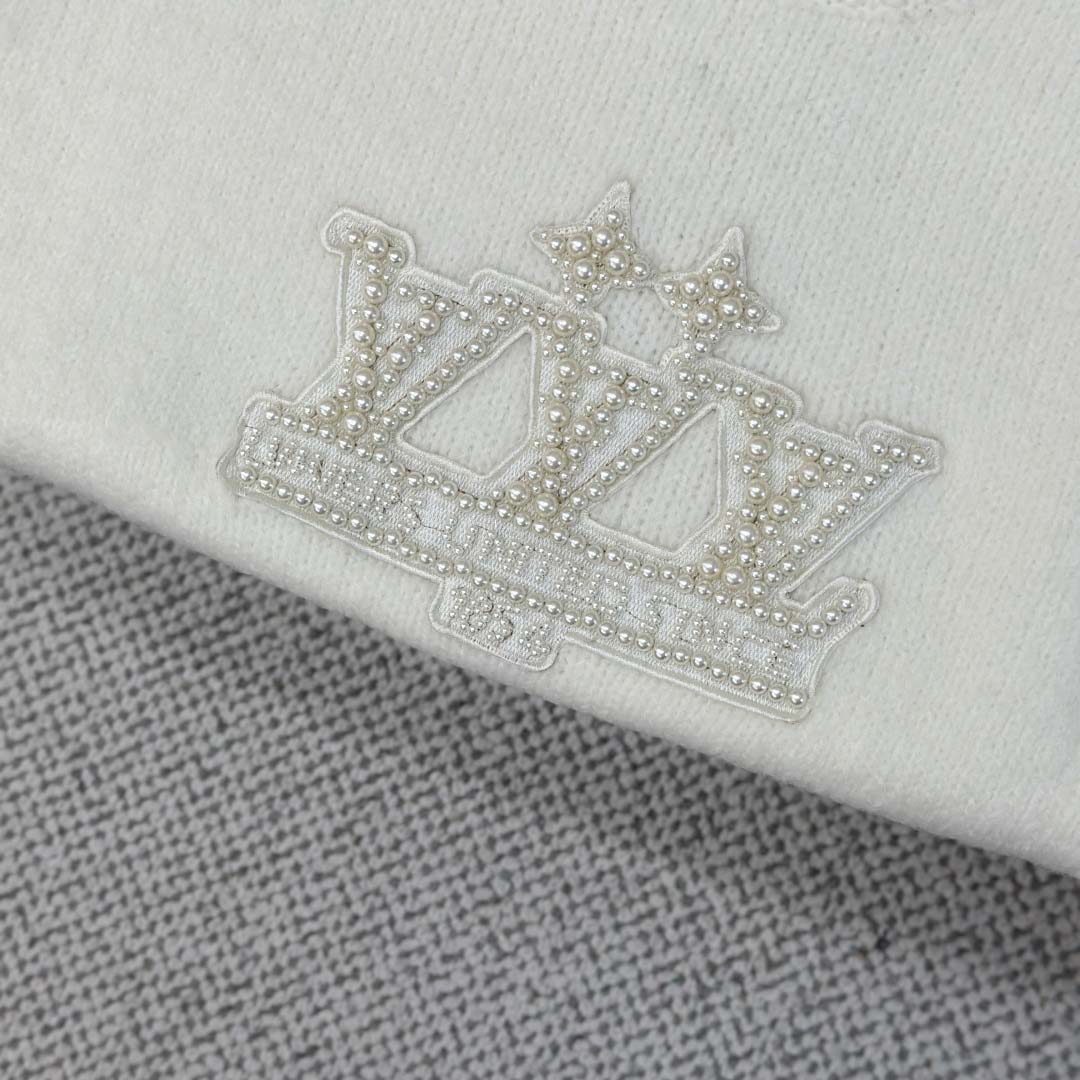 Louis Vuitton Embellished Silk Pullover - DopestKickz