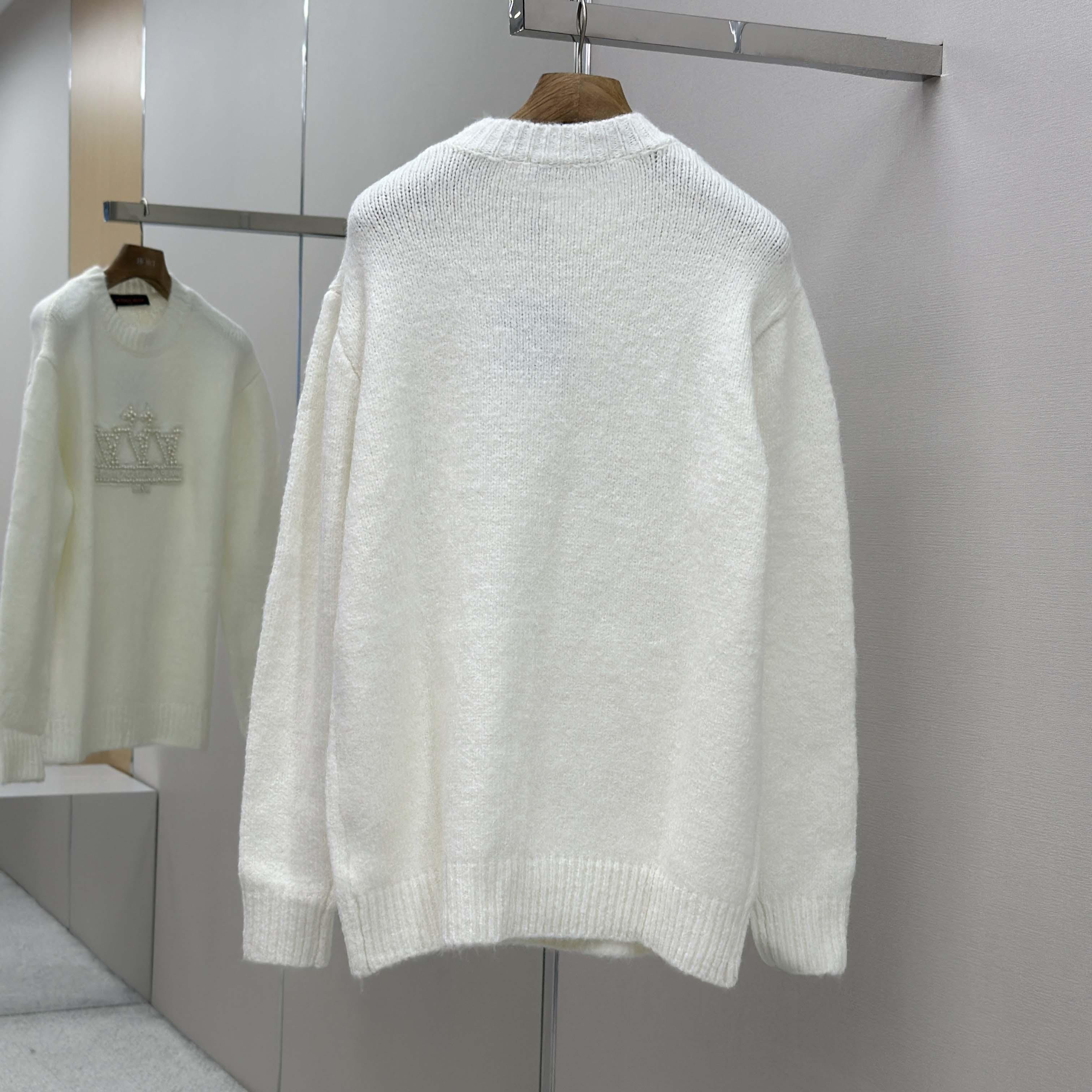 Louis Vuitton Embellished Silk Pullover - DopestKickz