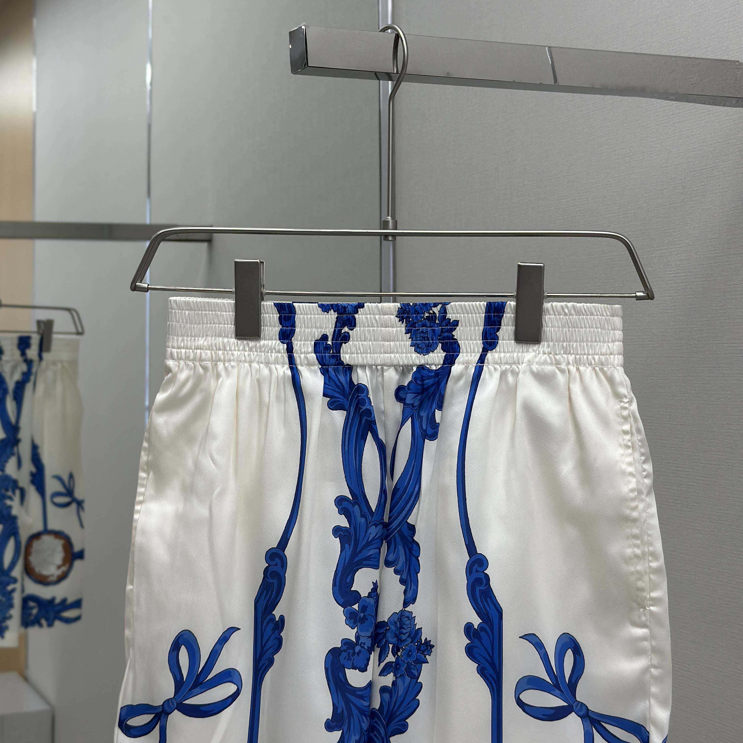 Versace Cameo Silk Shirt & Silk Shorts - DopestKickz