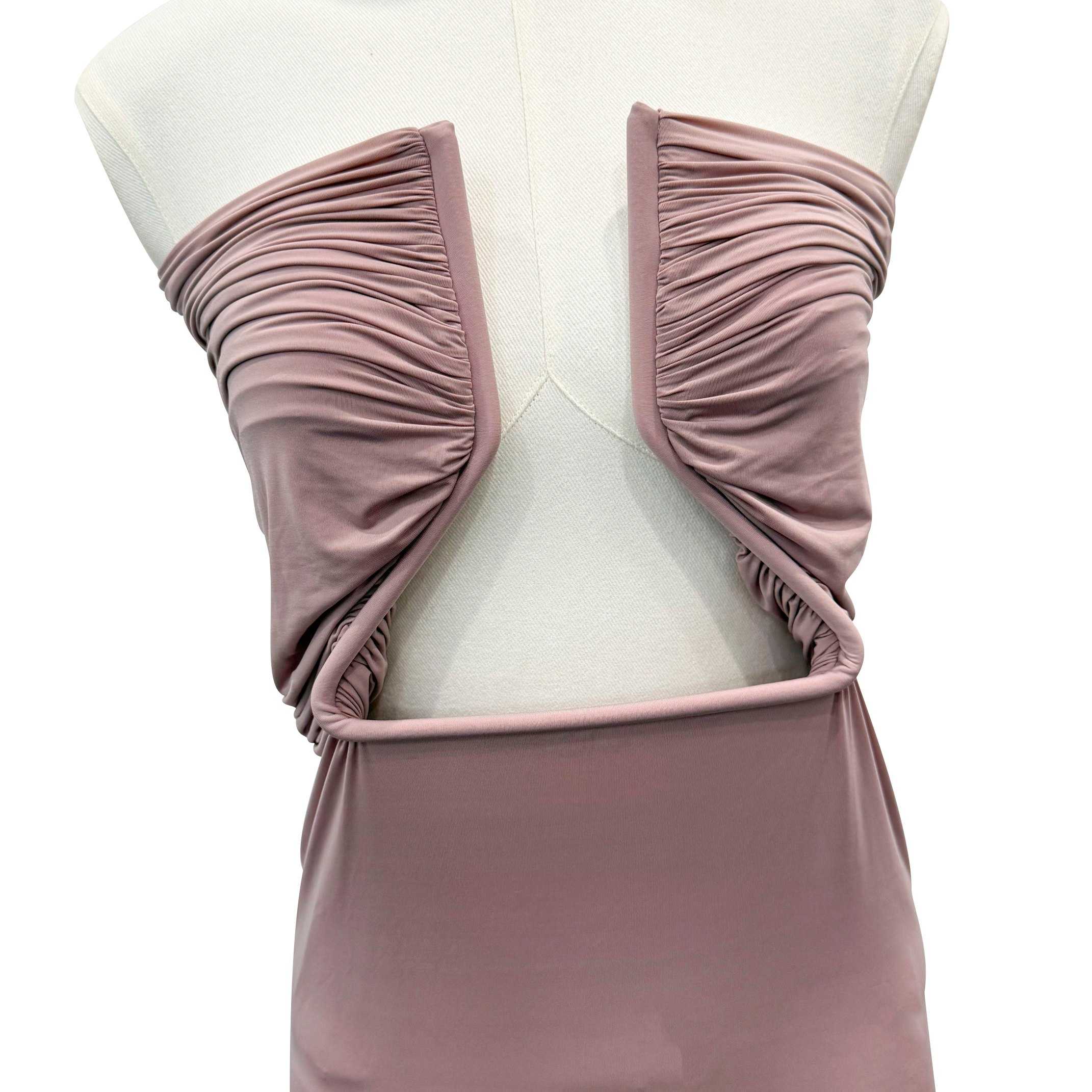 Rick Owens Jersey Prong Minidress - DopestKickz