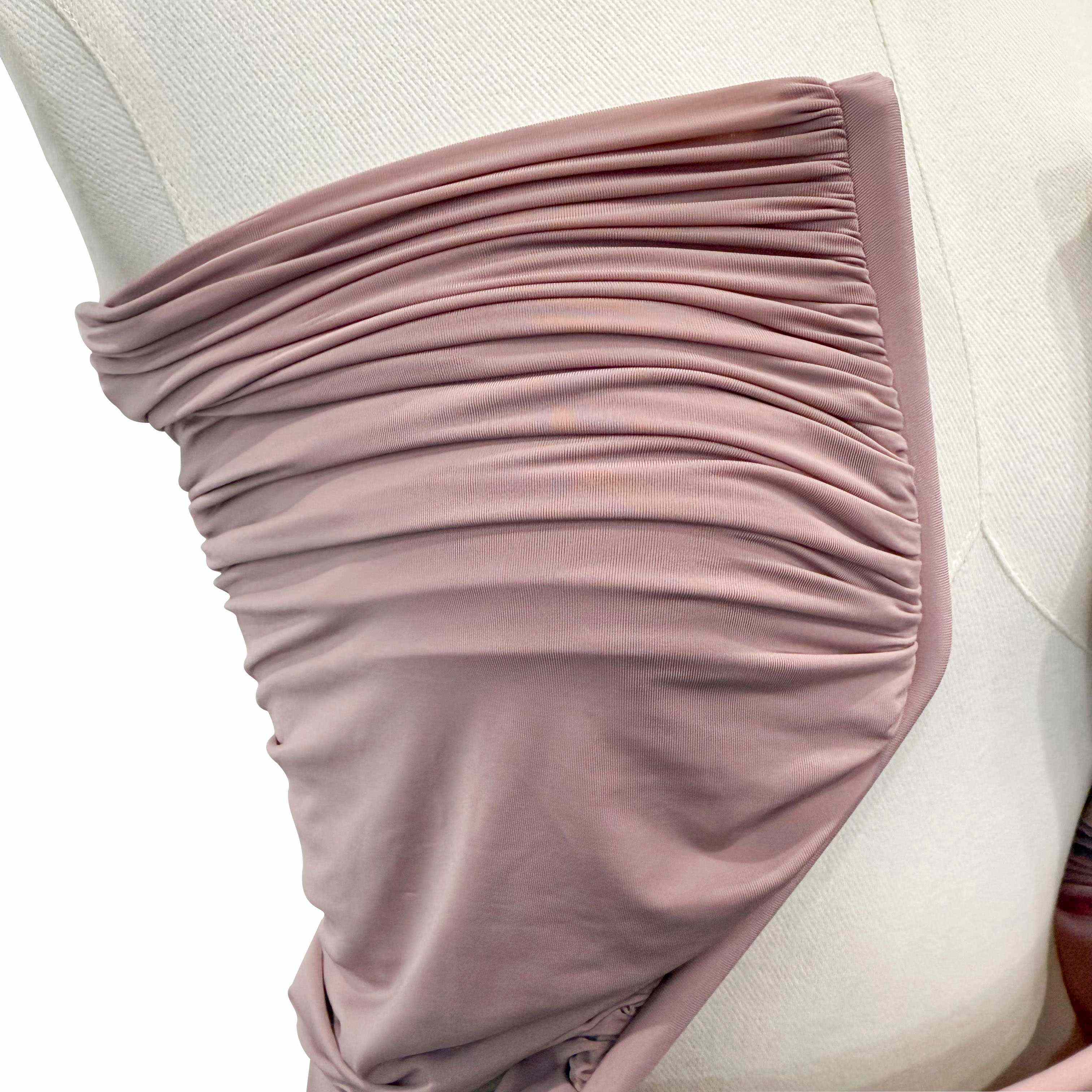 Rick Owens Jersey Prong Minidress - DopestKickz