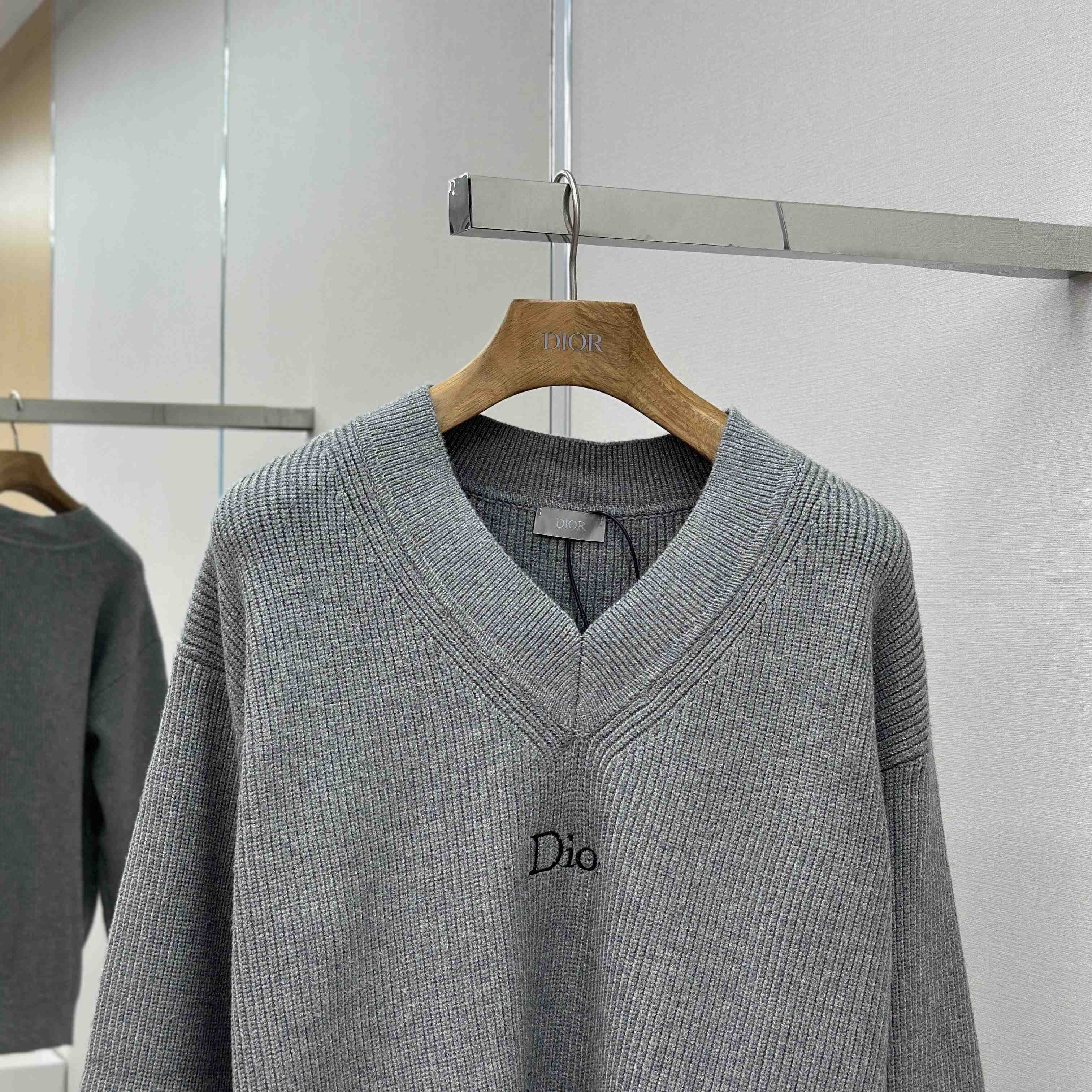 Dior V-Neck Sweater - DopestKickz