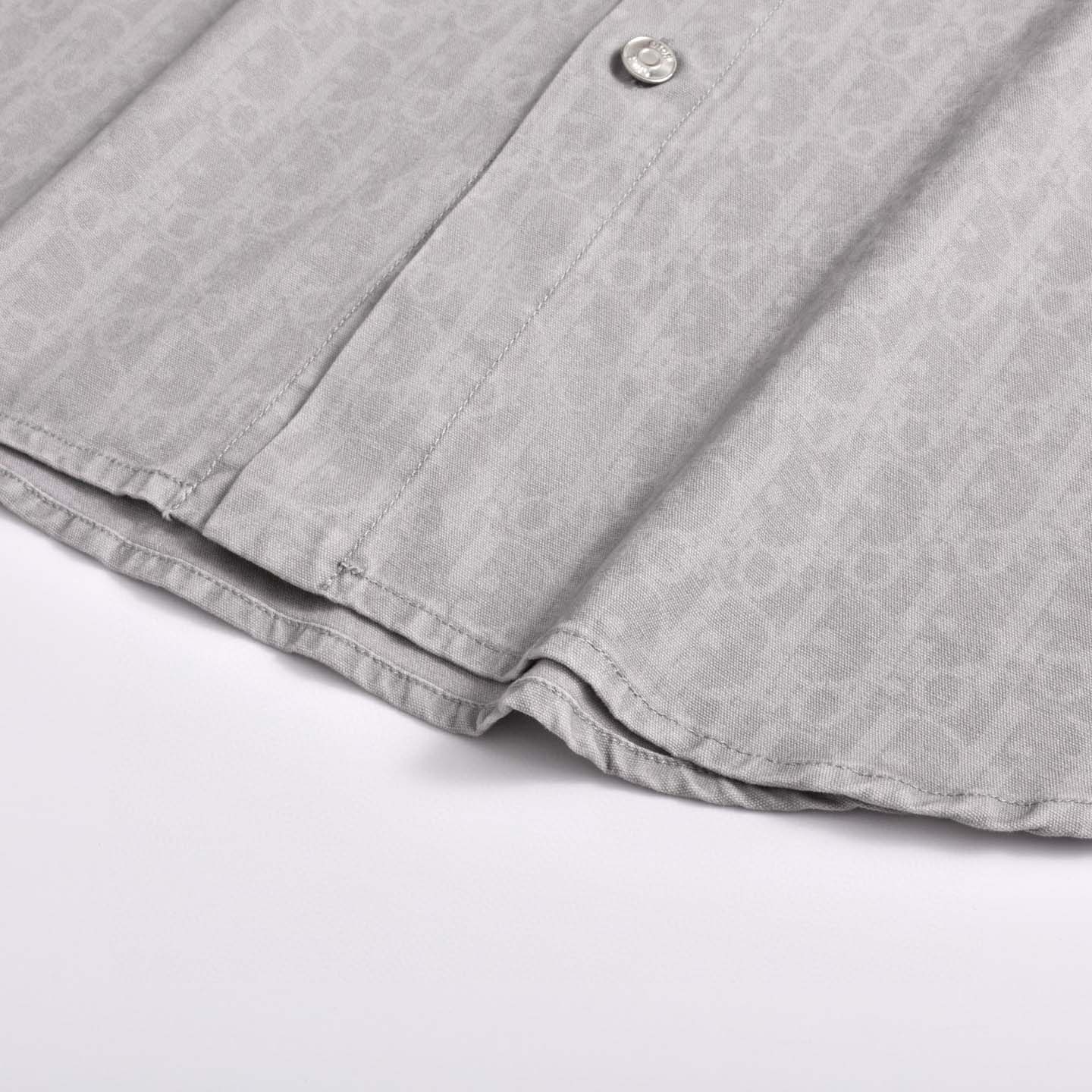 Dior Oblique Short-Sleeved Overshirt  - DopestKickz