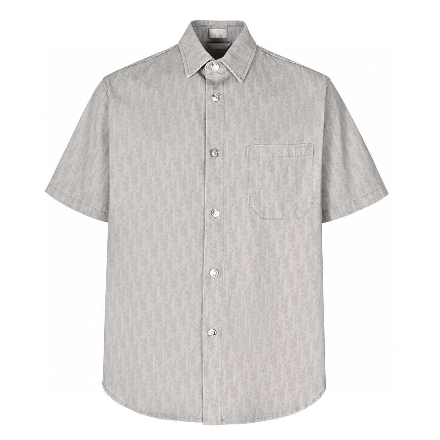 Dior Oblique Short-Sleeved Overshirt  - DopestKickz