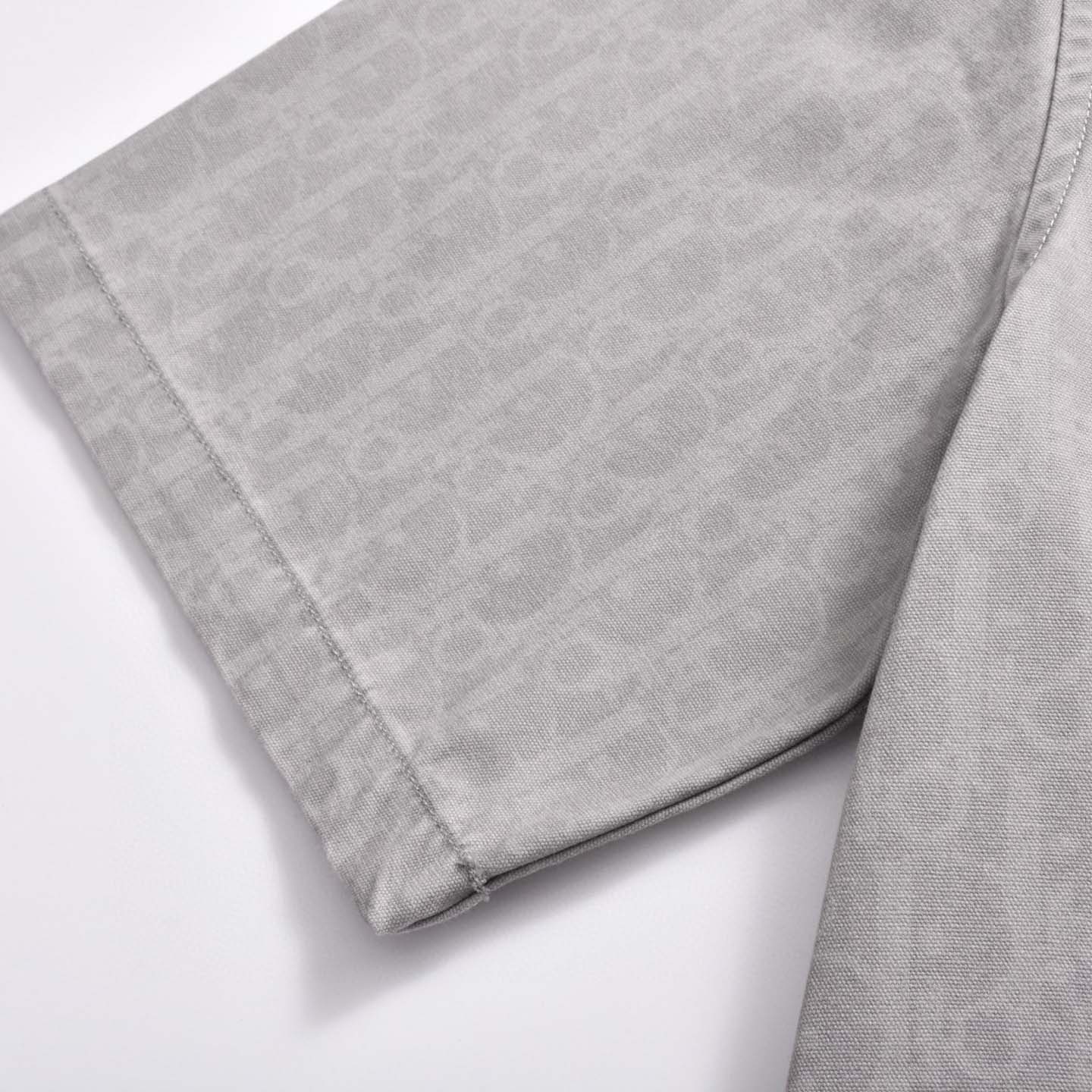 Dior Oblique Short-Sleeved Overshirt  - DopestKickz