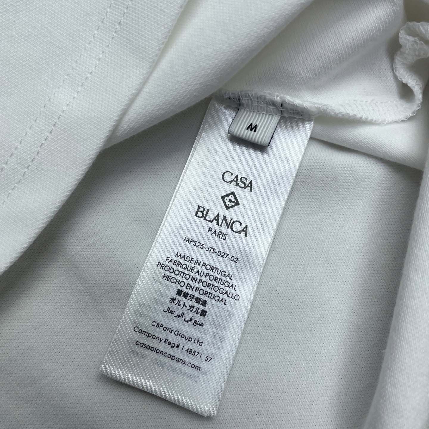 Casablanca Organic-cotton Polo Shirt   c1050 - DopestKickz