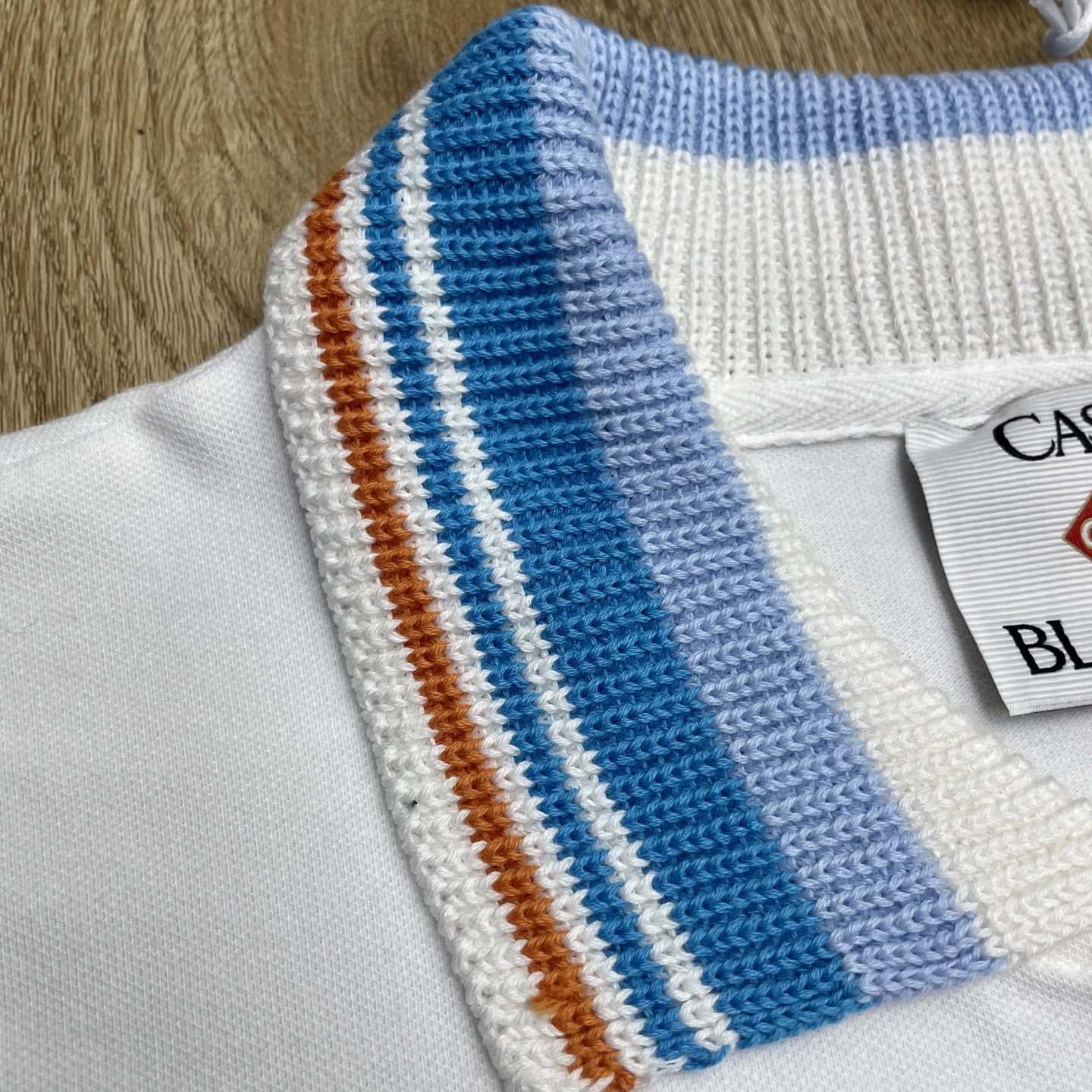 Casablanca Organic-cotton Polo Shirt   c1050 - DopestKickz