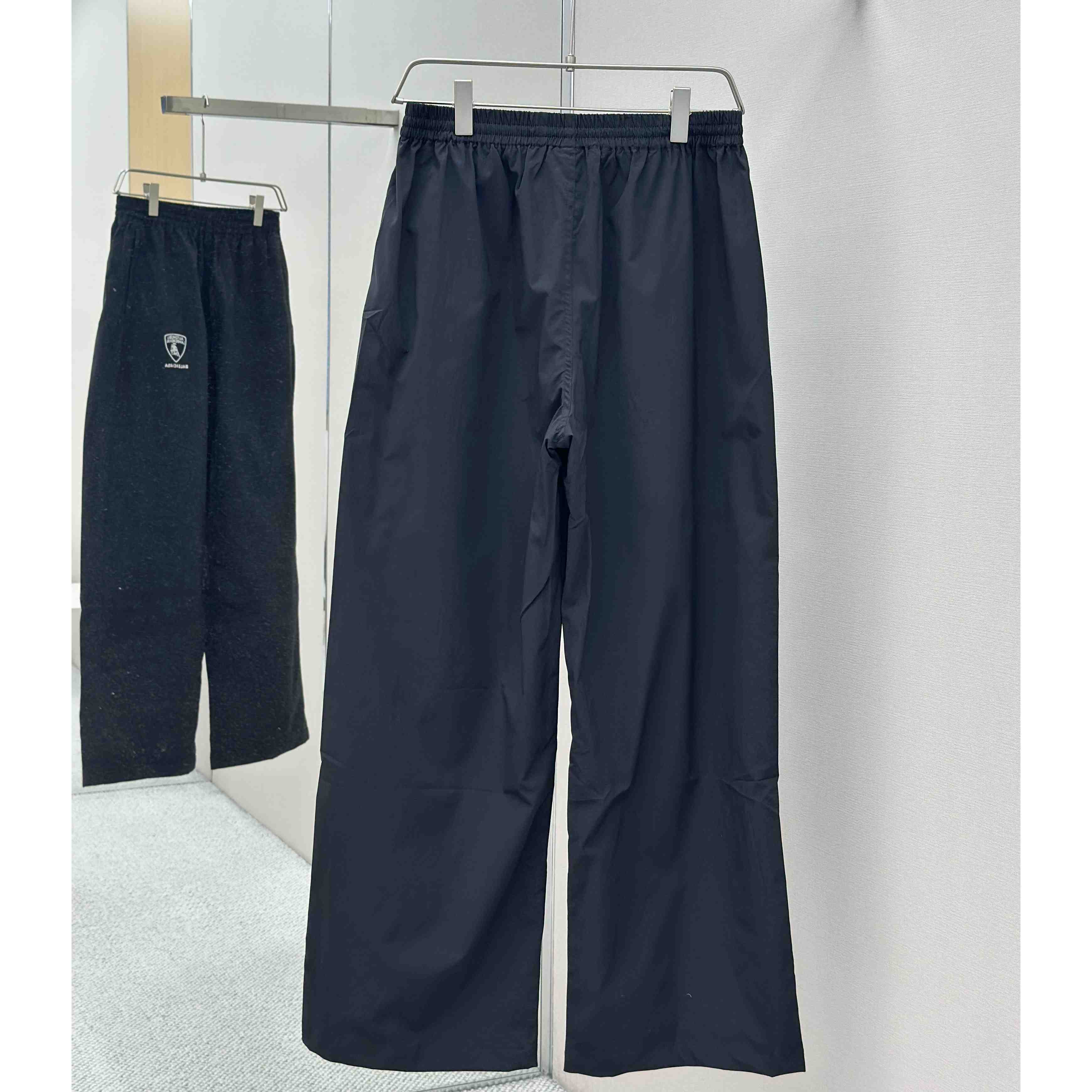 Balenciaga I Automobili Lamborghini Tracksuit Pants In Black Technical Fabric - DopestKickz