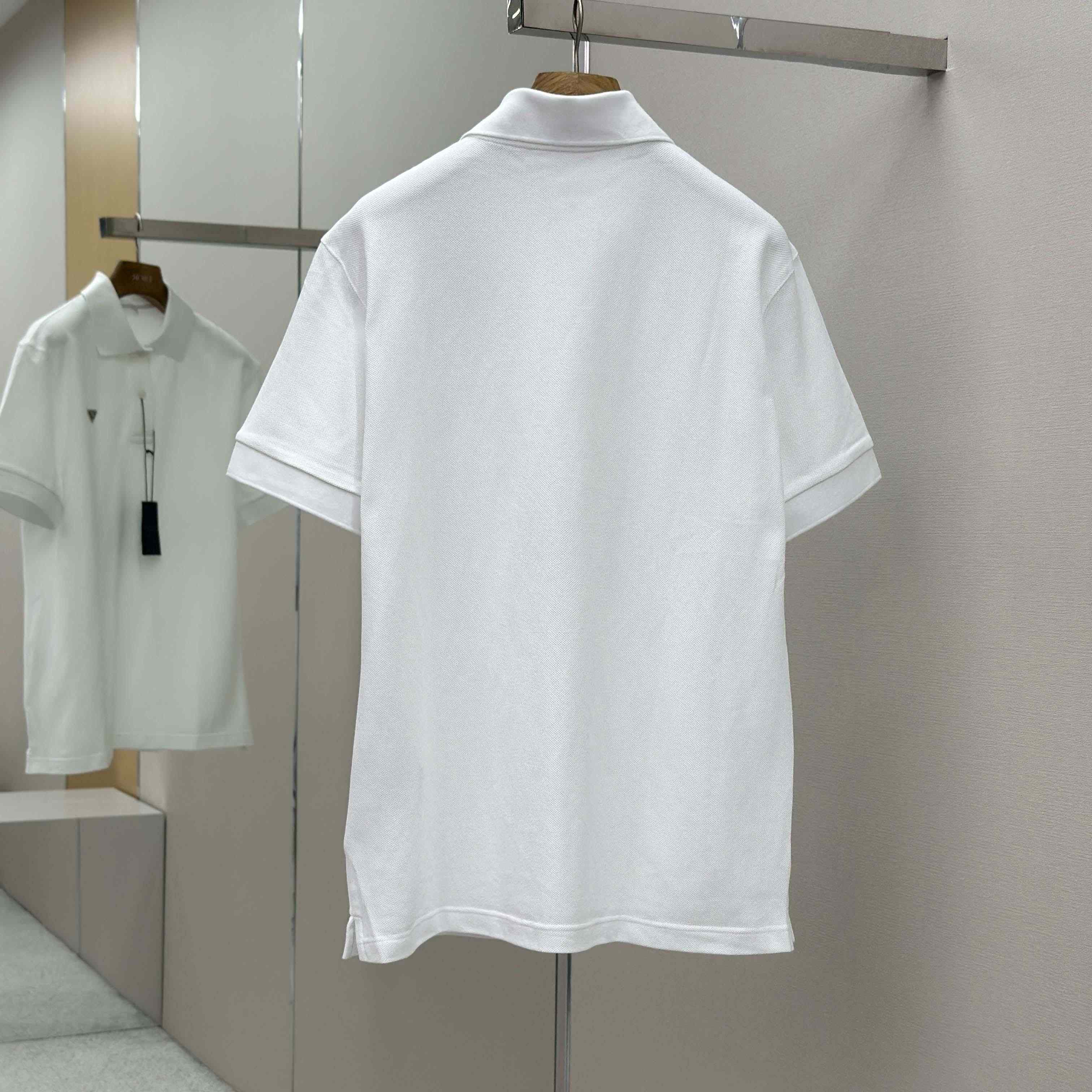 Prada Piqué Polo Shirt - DopestKickz