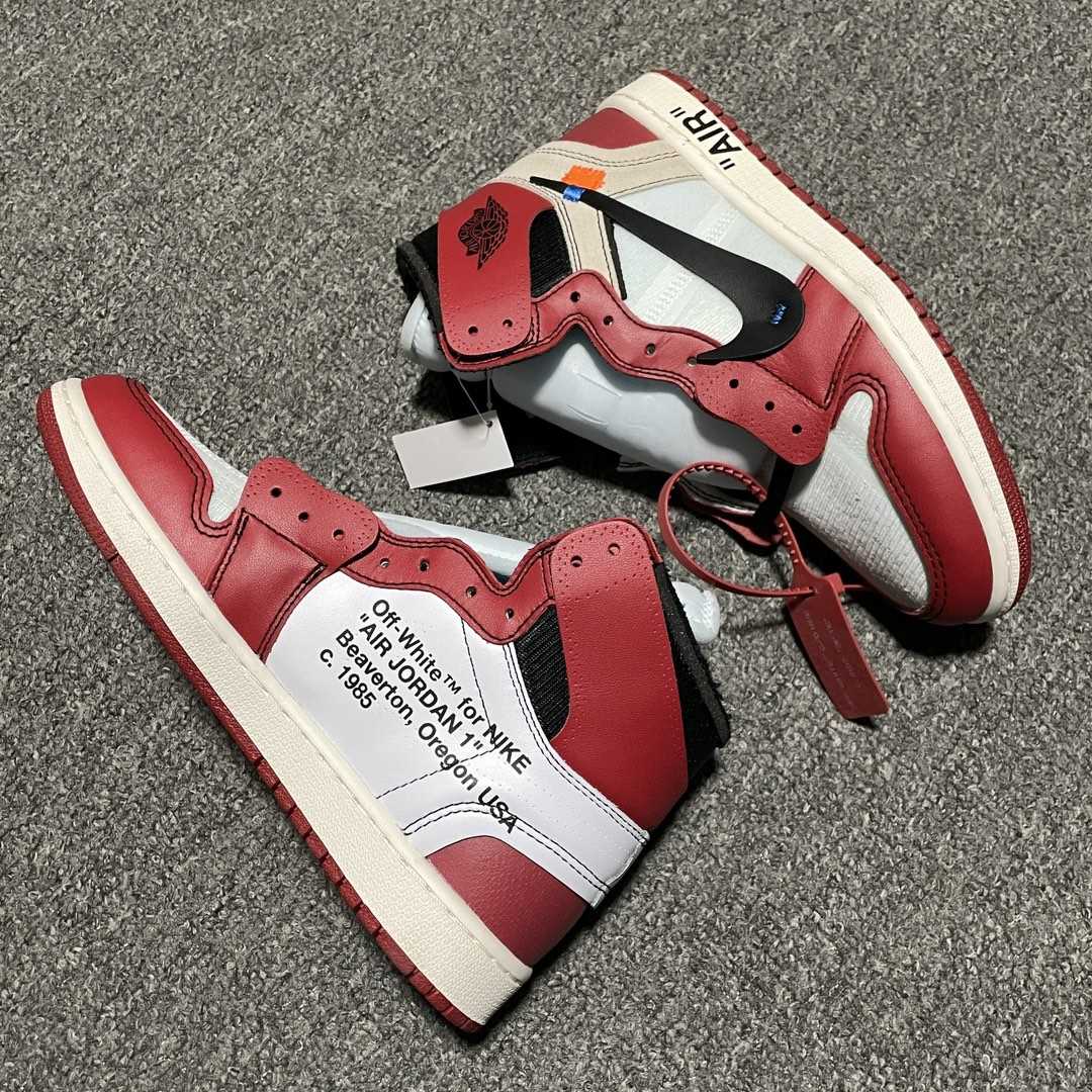 Air Jordan 1 x Off-White " The ten Chicago"  - DopestKickz