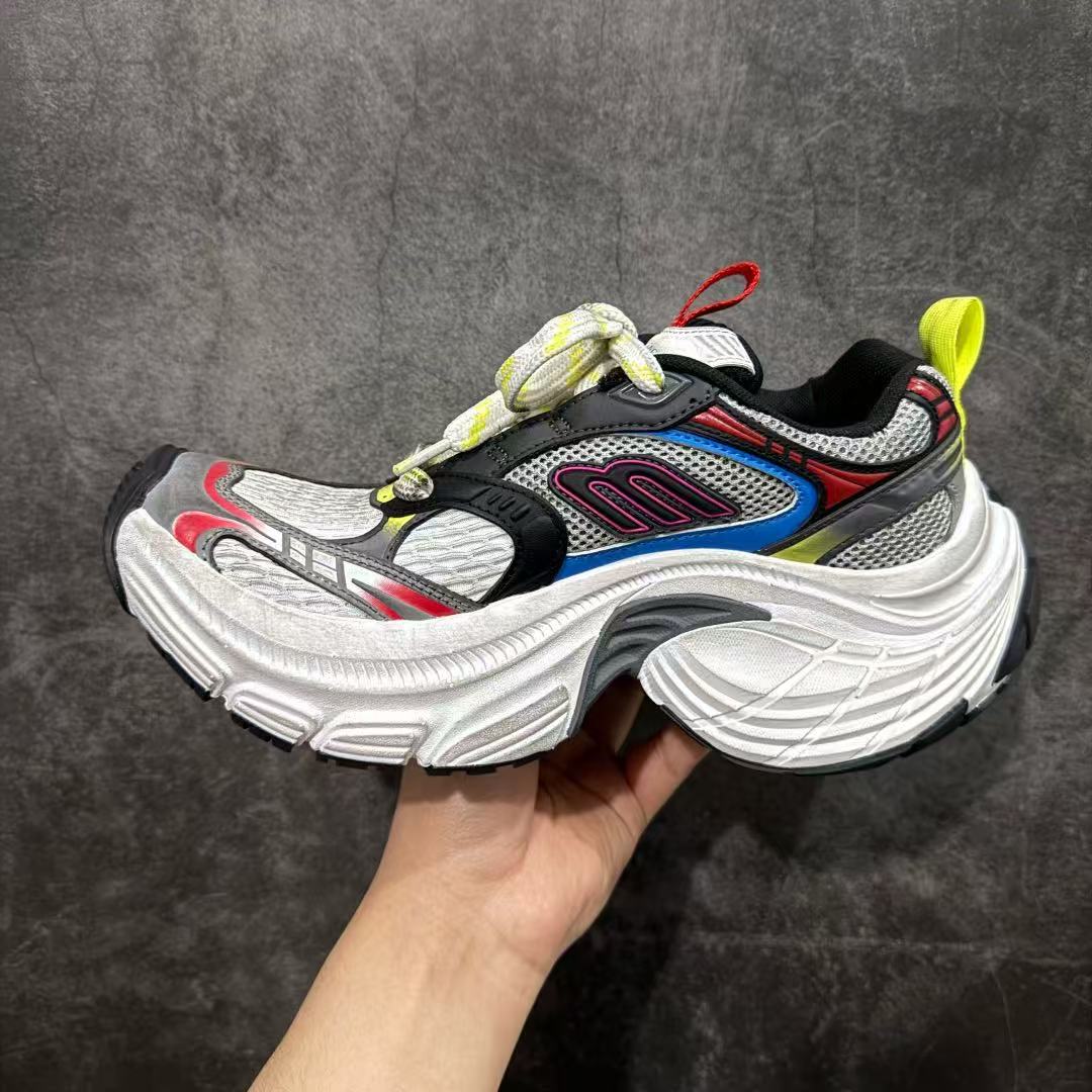 Balenciaga 6XL Sneaker In Black, White And Multicolor - DopestKickz