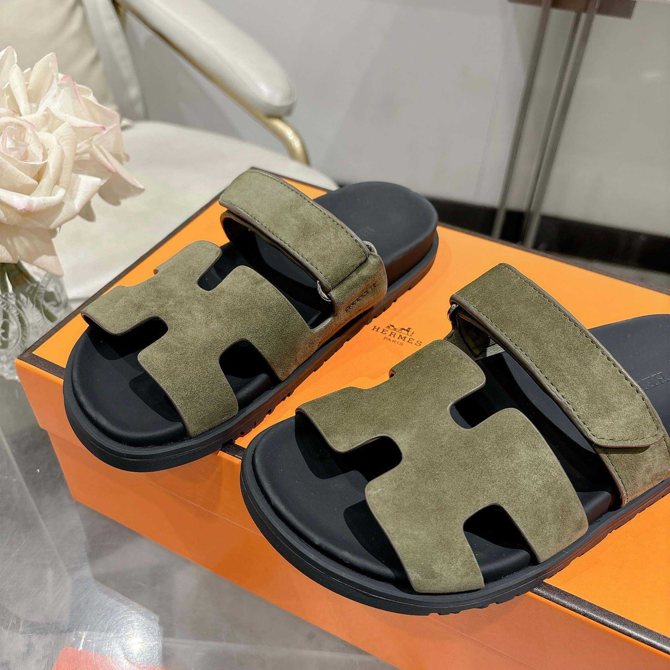 Hermes Chypre Sandal - DopestKickz