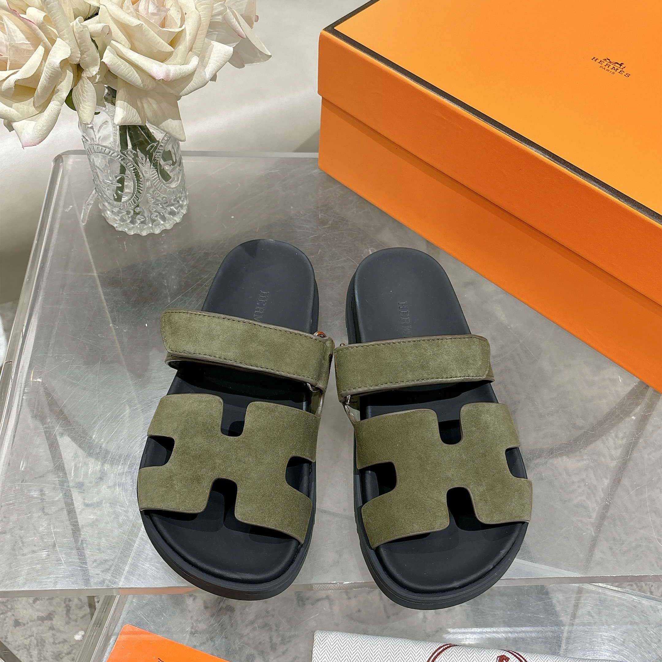 Hermes Chypre Sandal - DopestKickz
