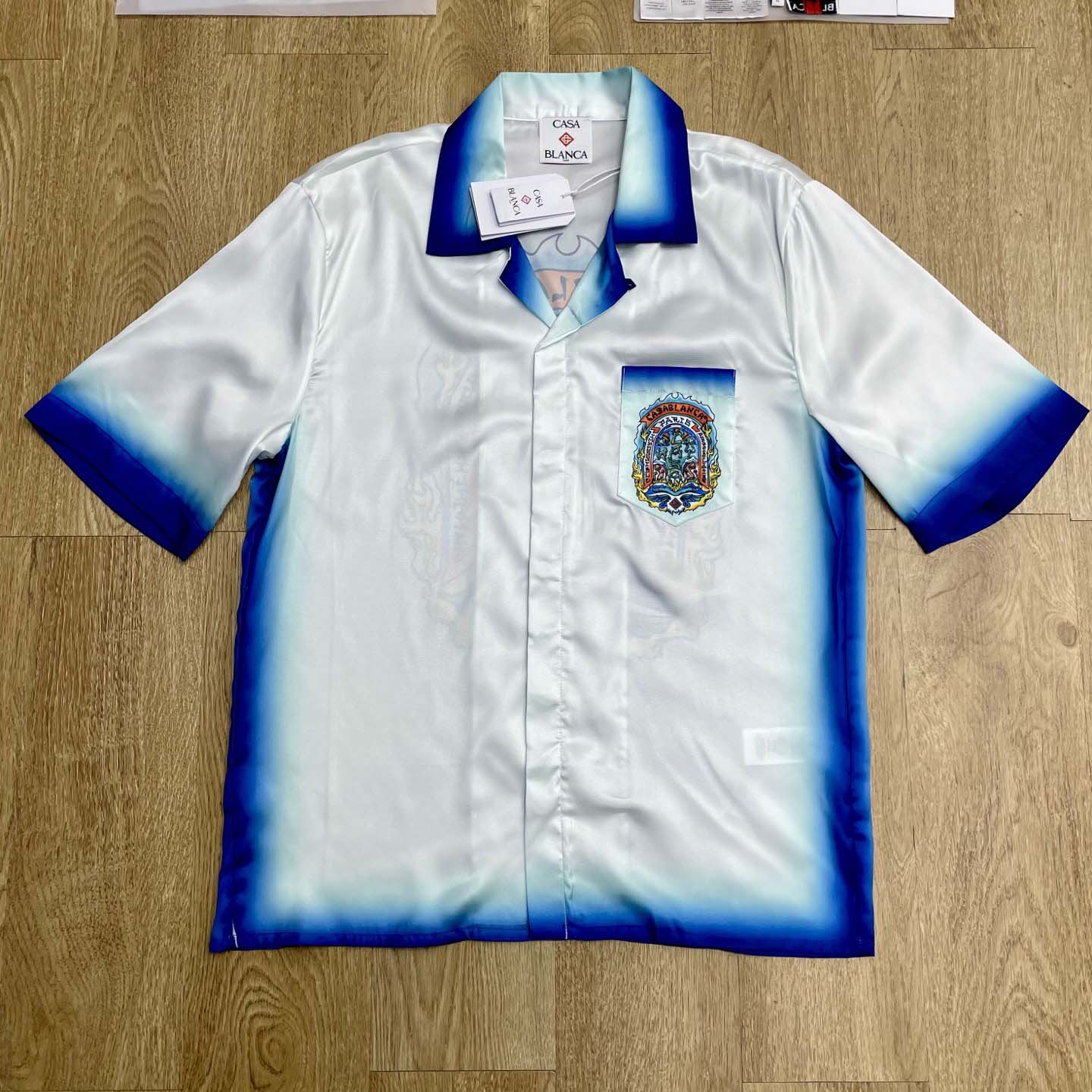 Casablanca Silk Shirt    CA3536 - DopestKickz