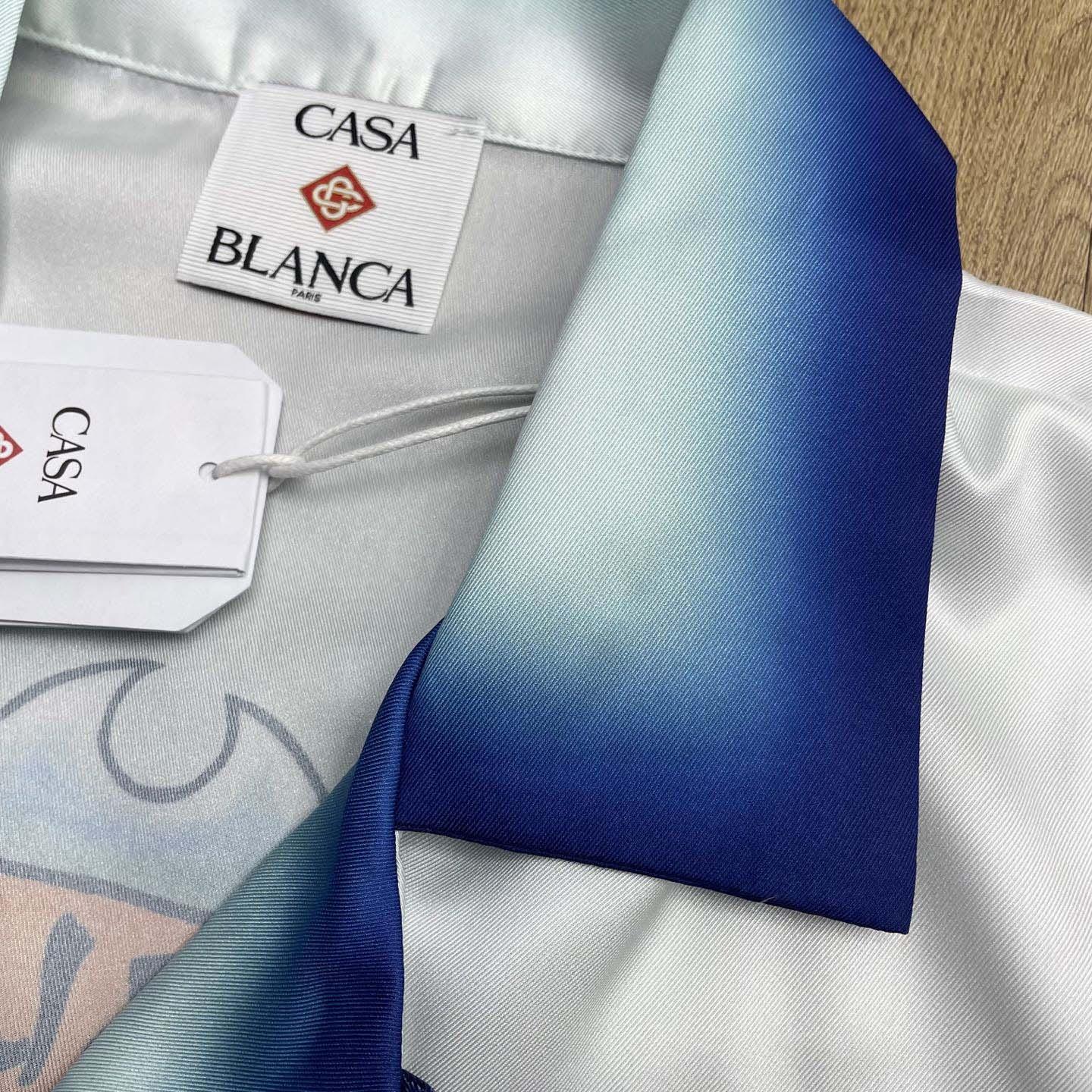 Casablanca Silk Shirt    CA3536 - DopestKickz