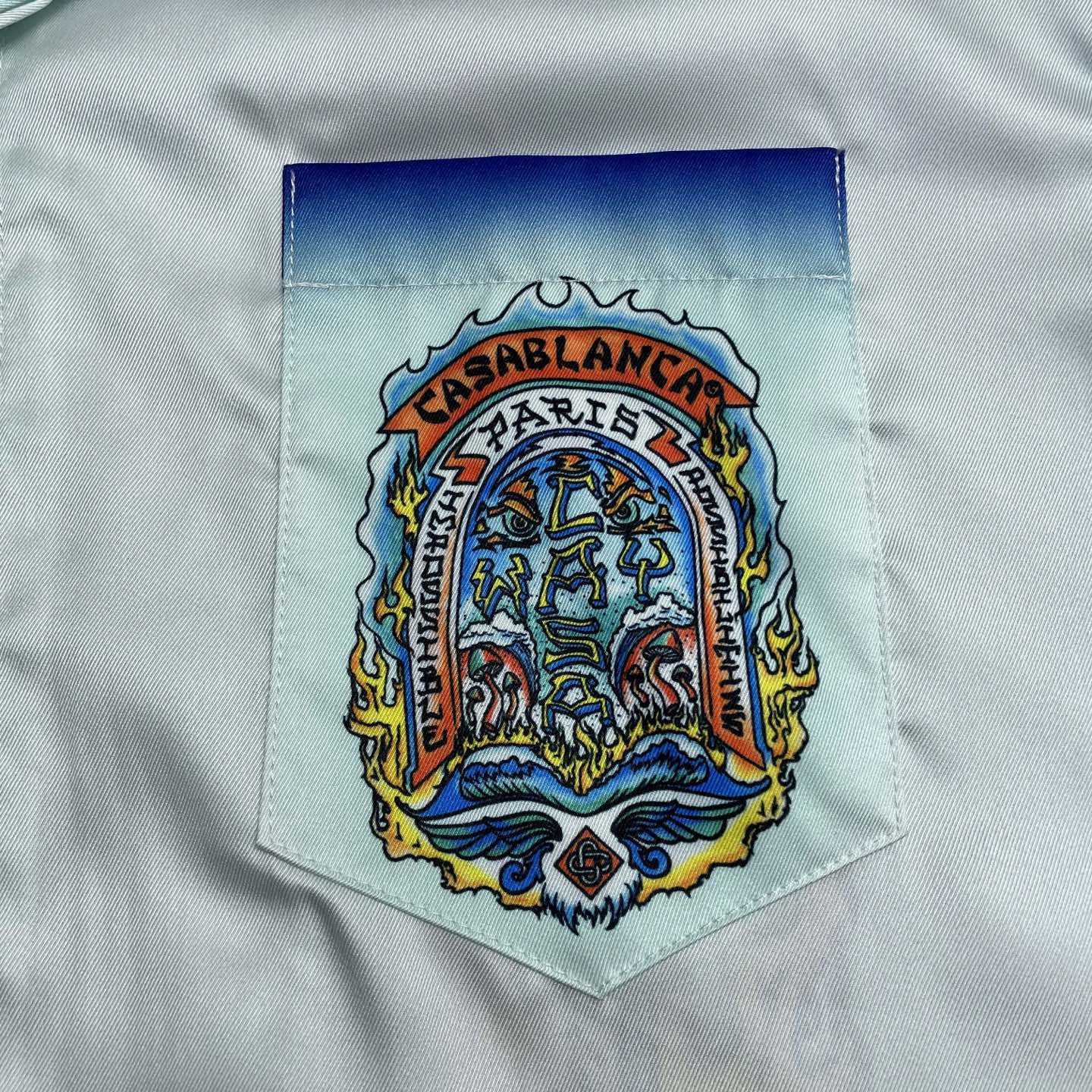 Casablanca Silk Shirt    CA3536 - DopestKickz