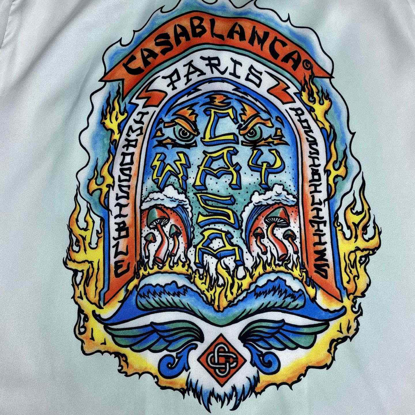 Casablanca Silk Shirt    CA3536 - DopestKickz