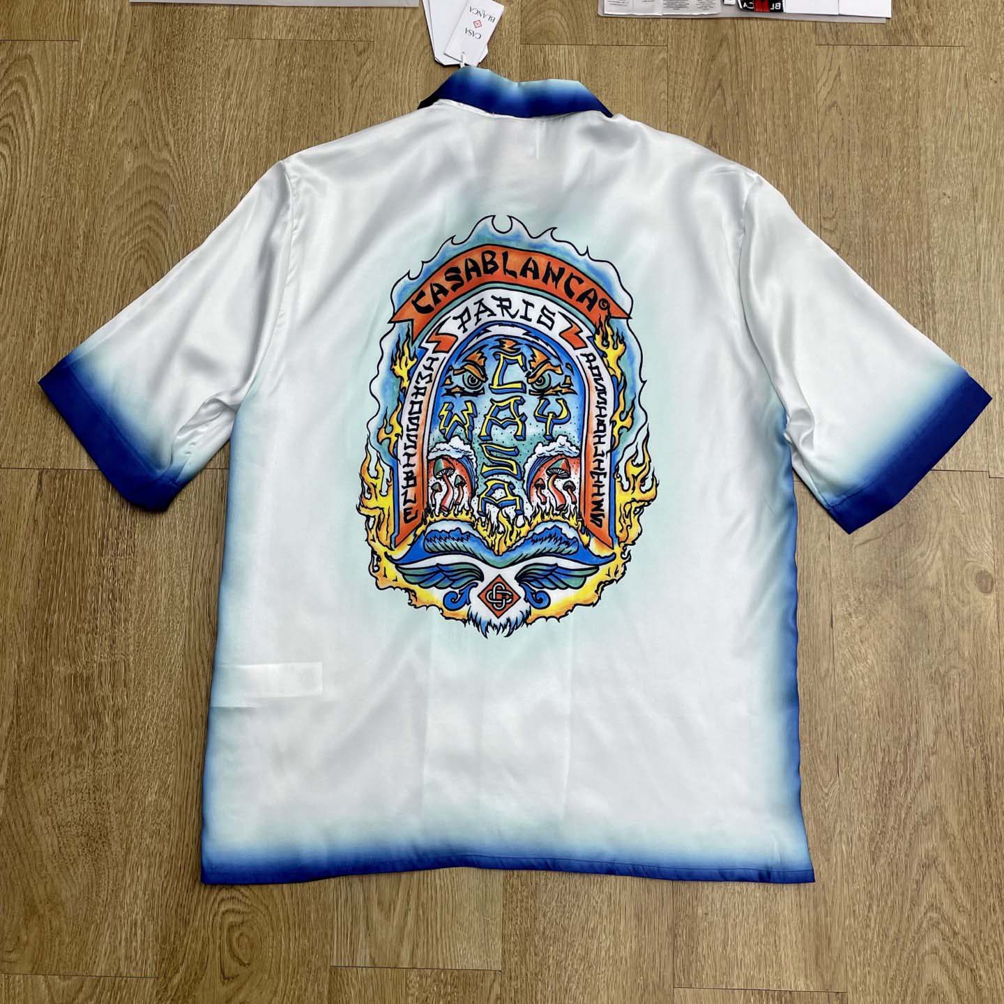 Casablanca Silk Shirt    CA3536 - DopestKickz