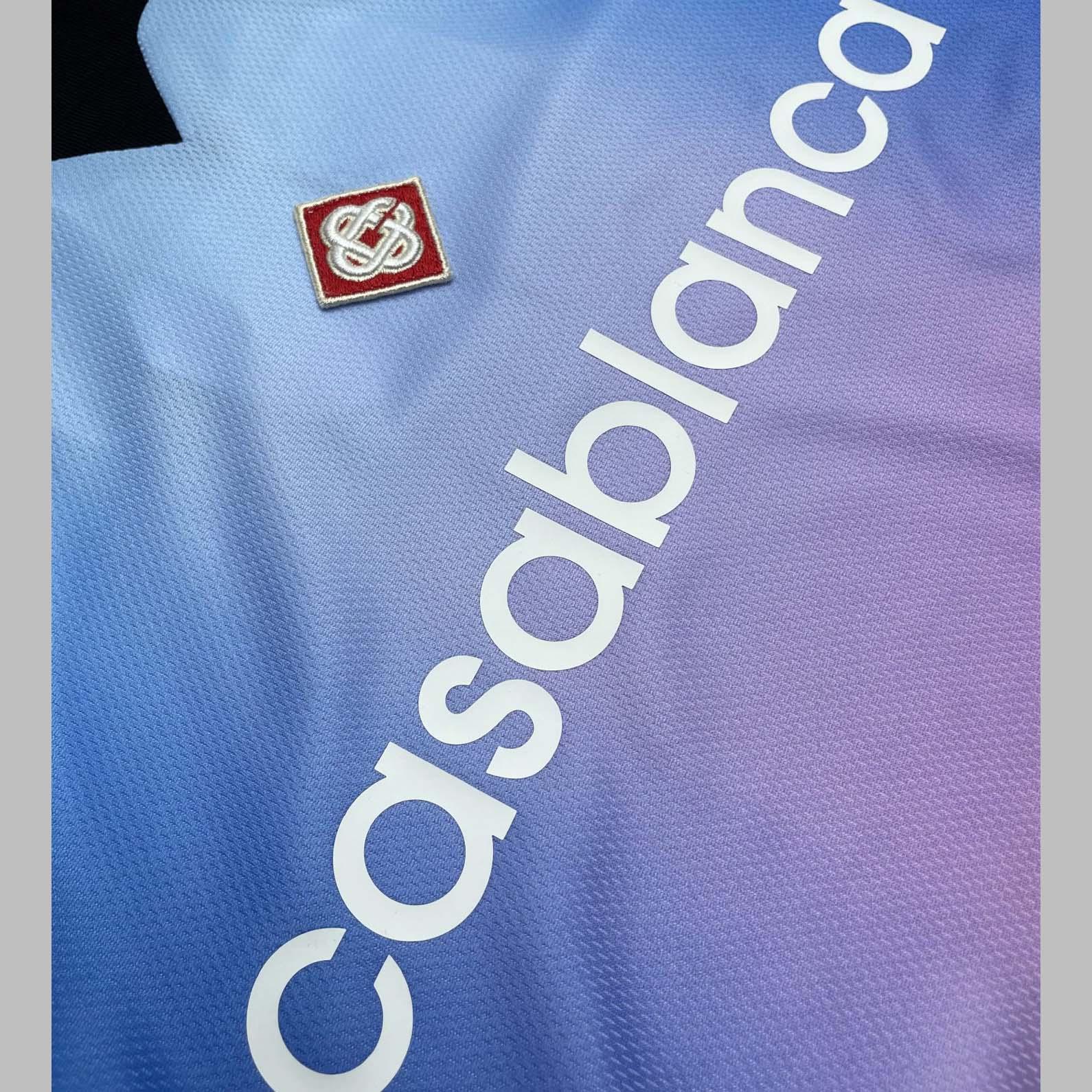 Casablanca gradient football T-shirt    C1052 - DopestKickz