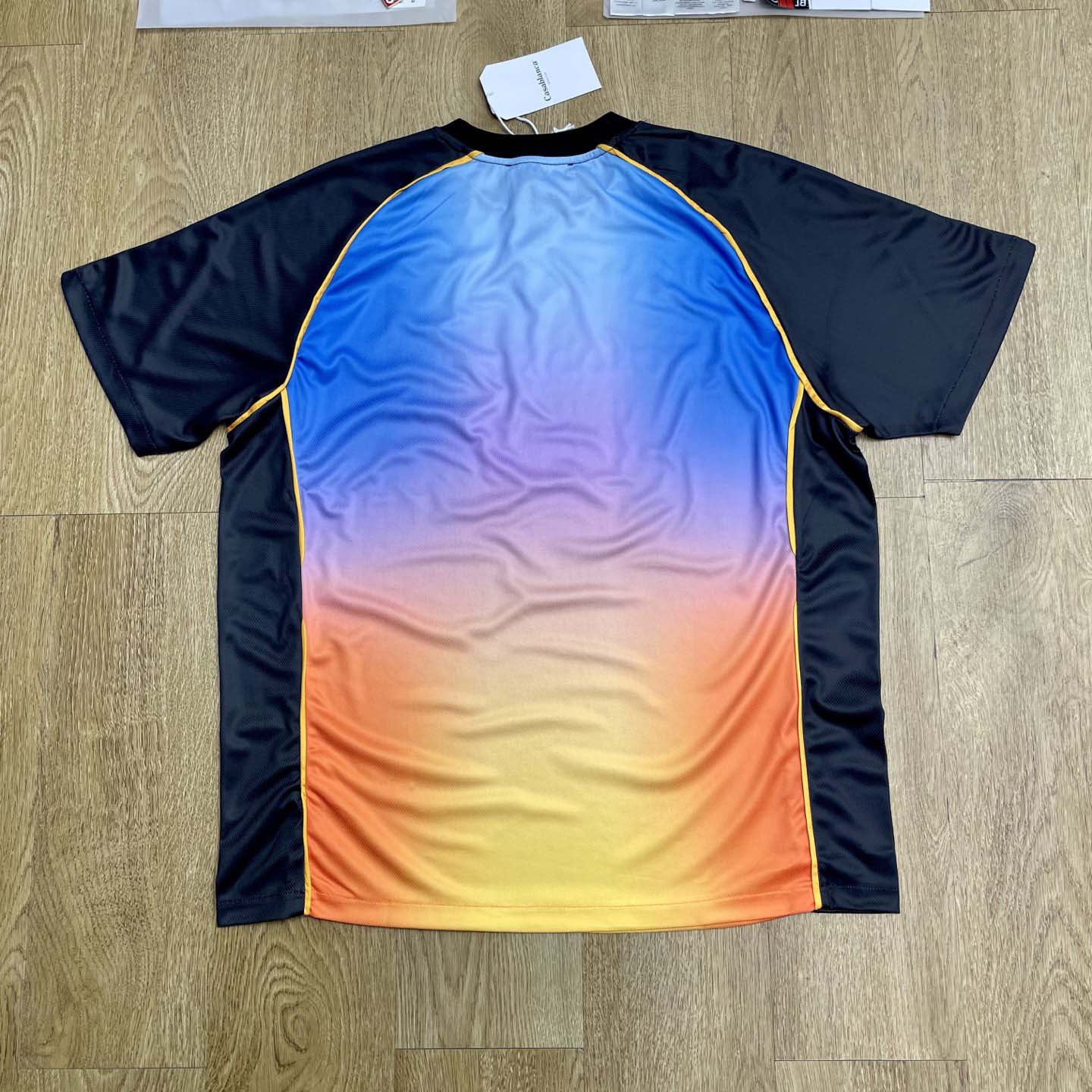 Casablanca gradient football T-shirt    C1052 - DopestKickz