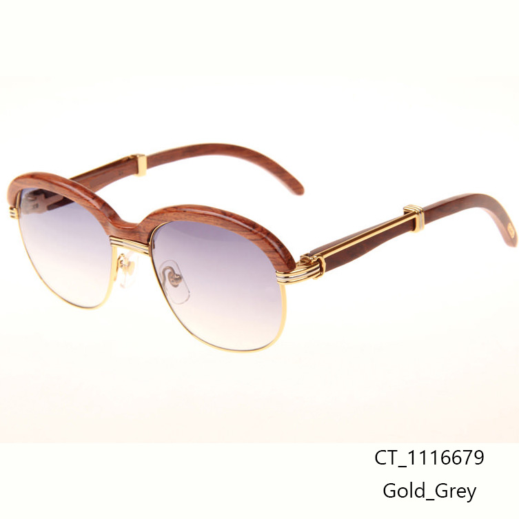 Cartier CT_1116679 Sunglasses In Gold Grey Gradient - DopestKickz