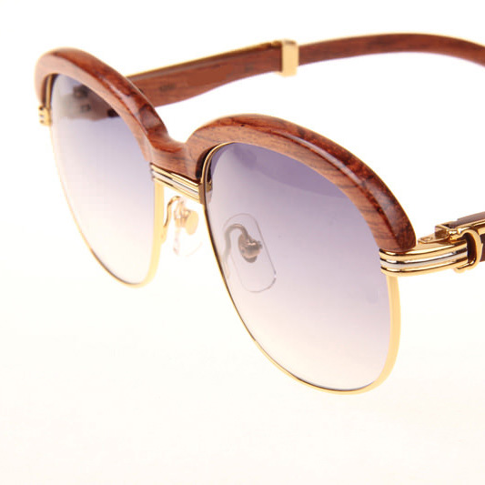 Cartier CT_1116679 Sunglasses In Gold Grey Gradient - DopestKickz