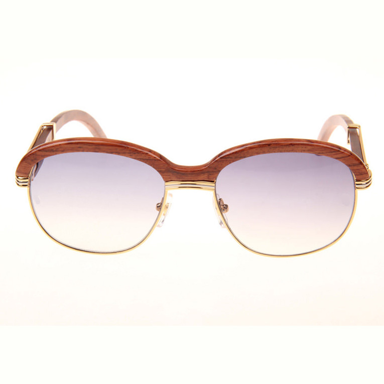 Cartier CT_1116679 Sunglasses In Gold Grey Gradient - DopestKickz