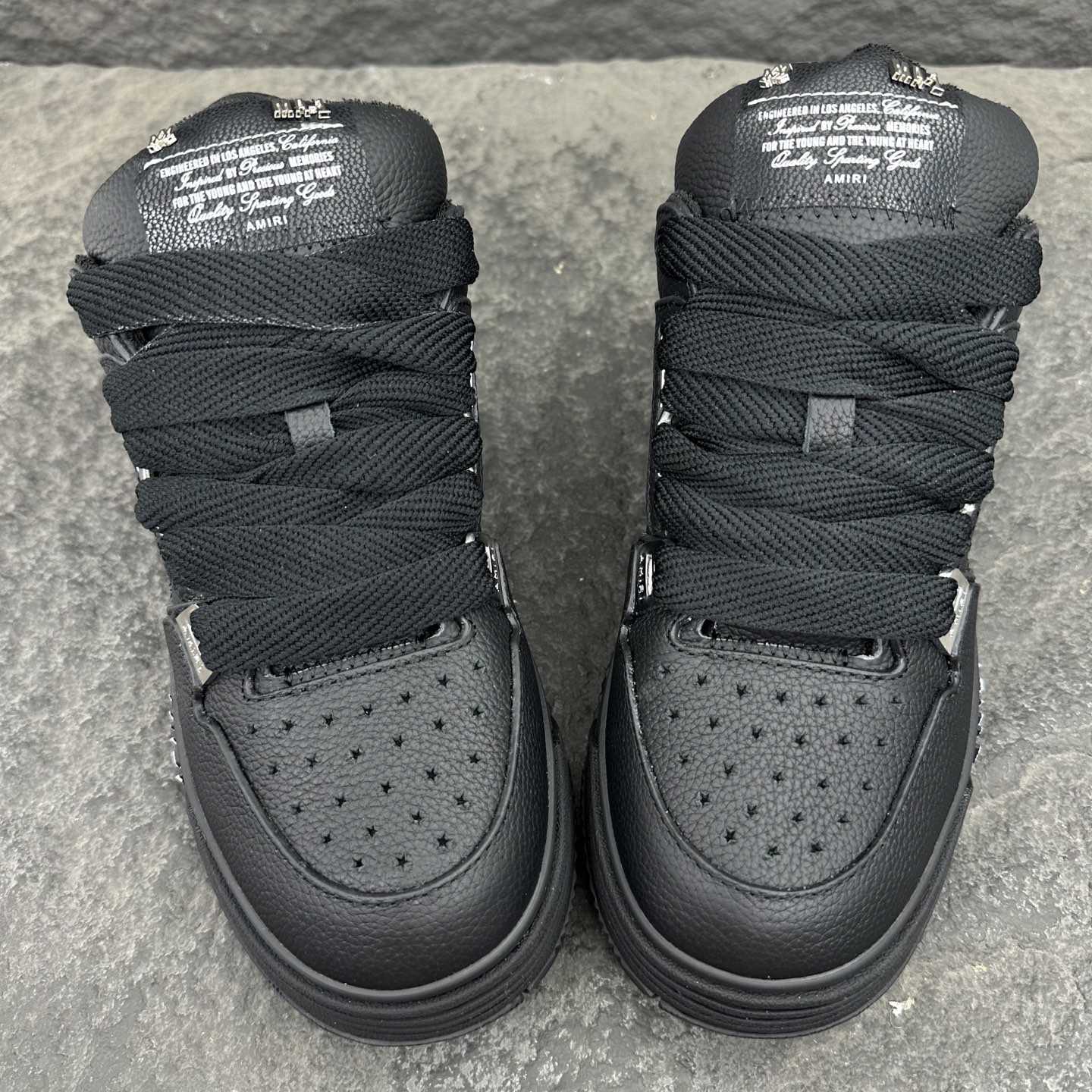 Amiri Crystal Skel-top Low Sneaker - DopestKickz