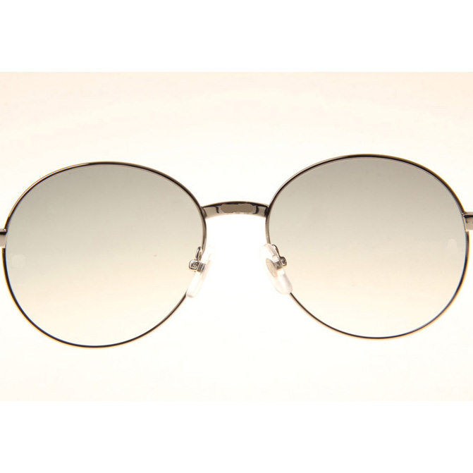 Cartier CT1990-0692 Black Buffalo Sunglasses In Silver Grey - DopestKickz