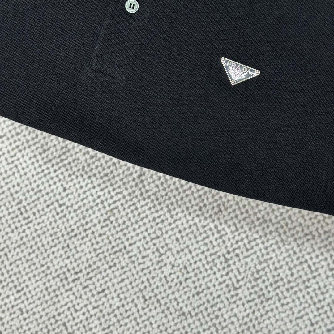 Prada Piqué Polo Shirt - DopestKickz