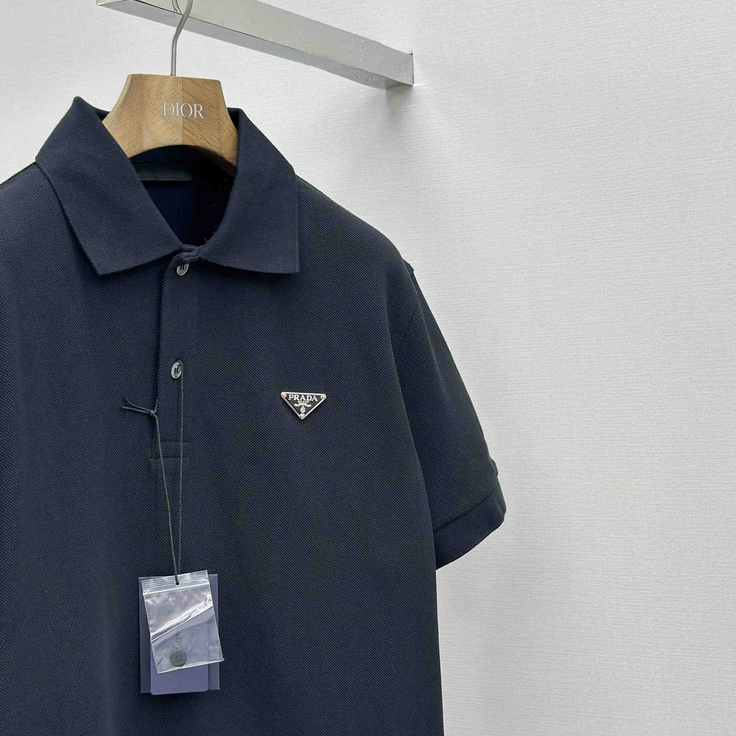 Prada Piqué Polo Shirt - DopestKickz
