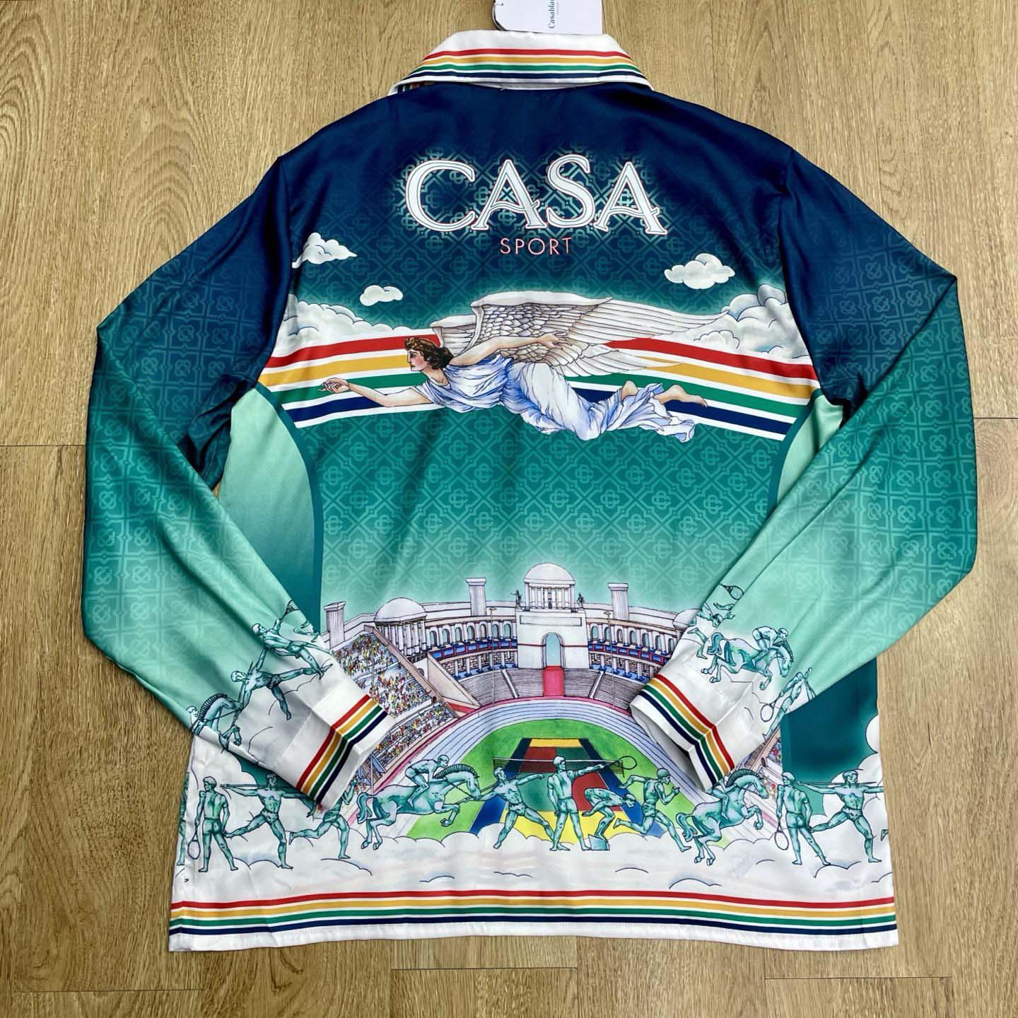 Casablanca La Deesse Du Stade shirt   CA3523 - DopestKickz