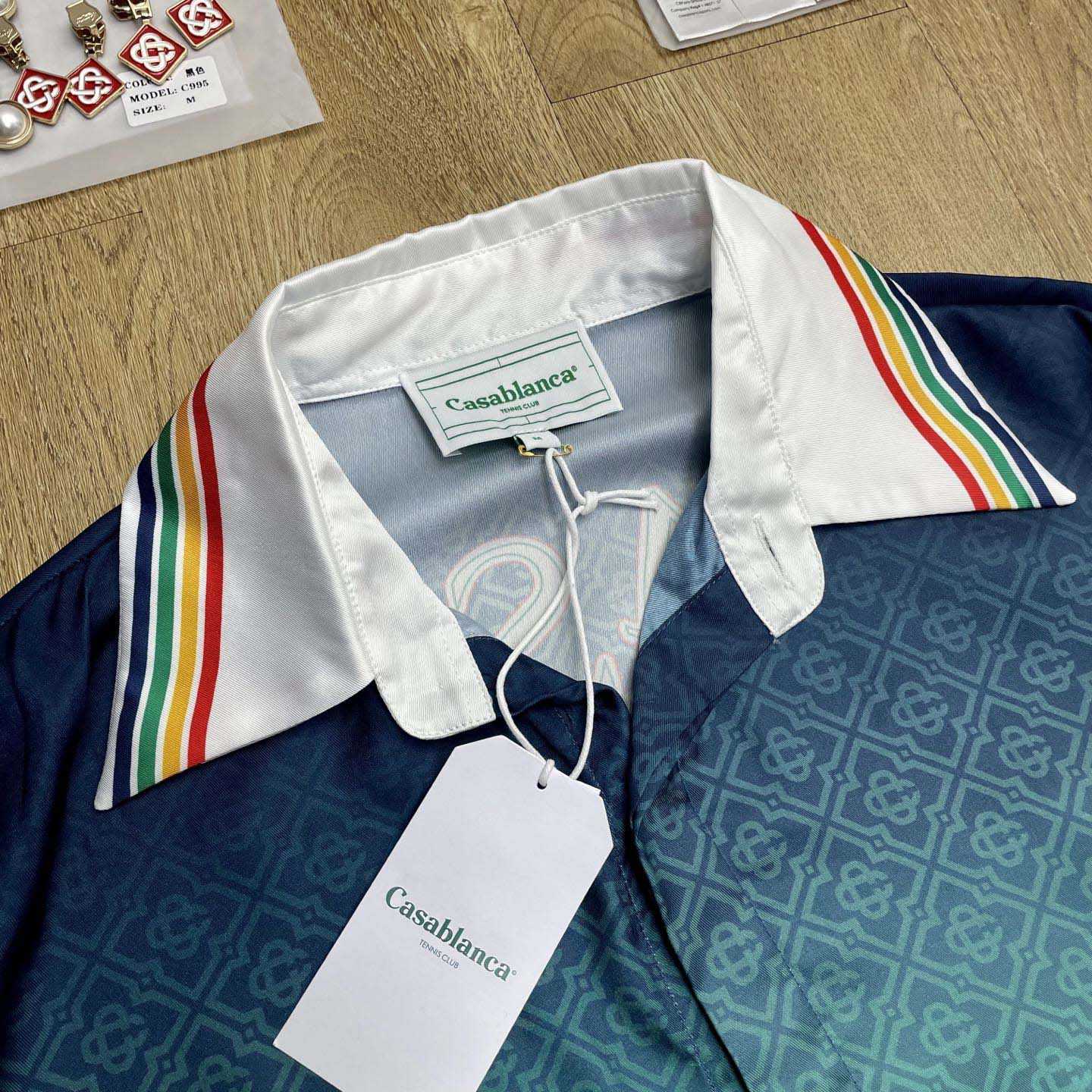 Casablanca La Deesse Du Stade shirt   CA3523 - DopestKickz