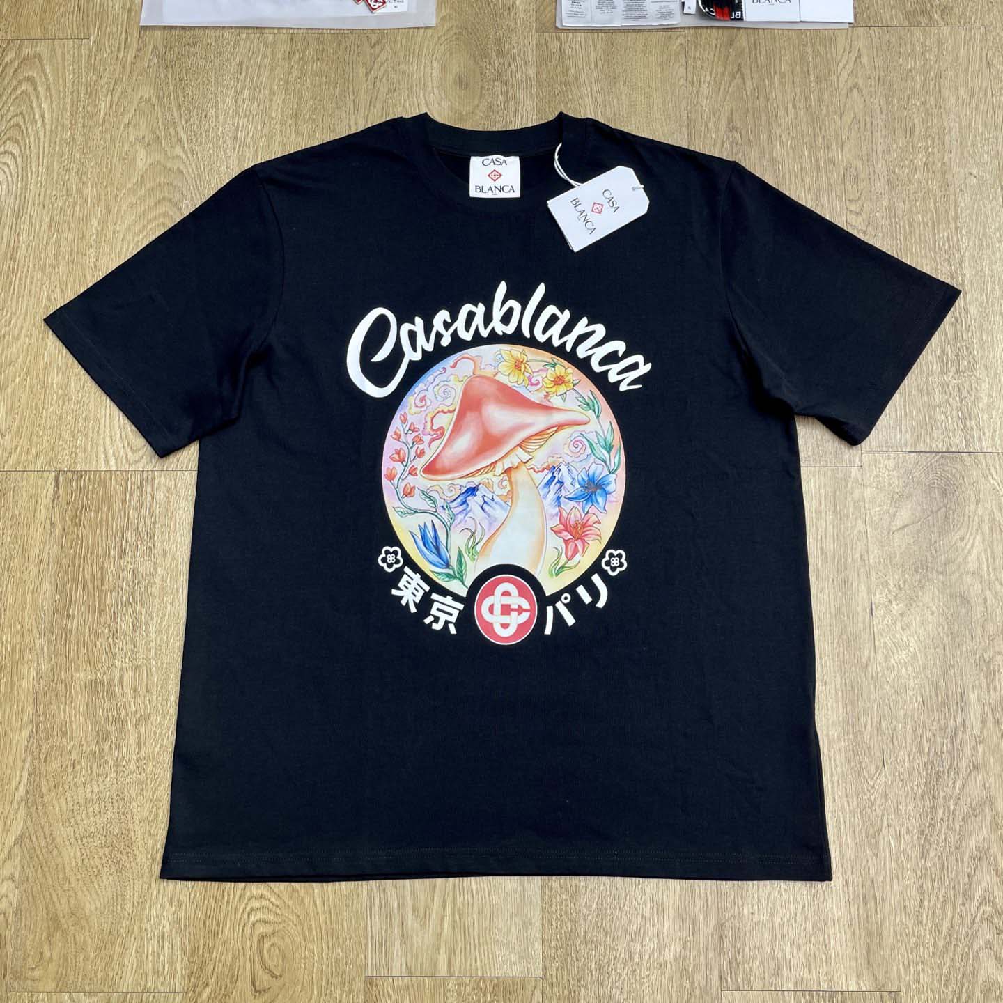 Casablanca Organic-cotton T-shirt - DopestKickz