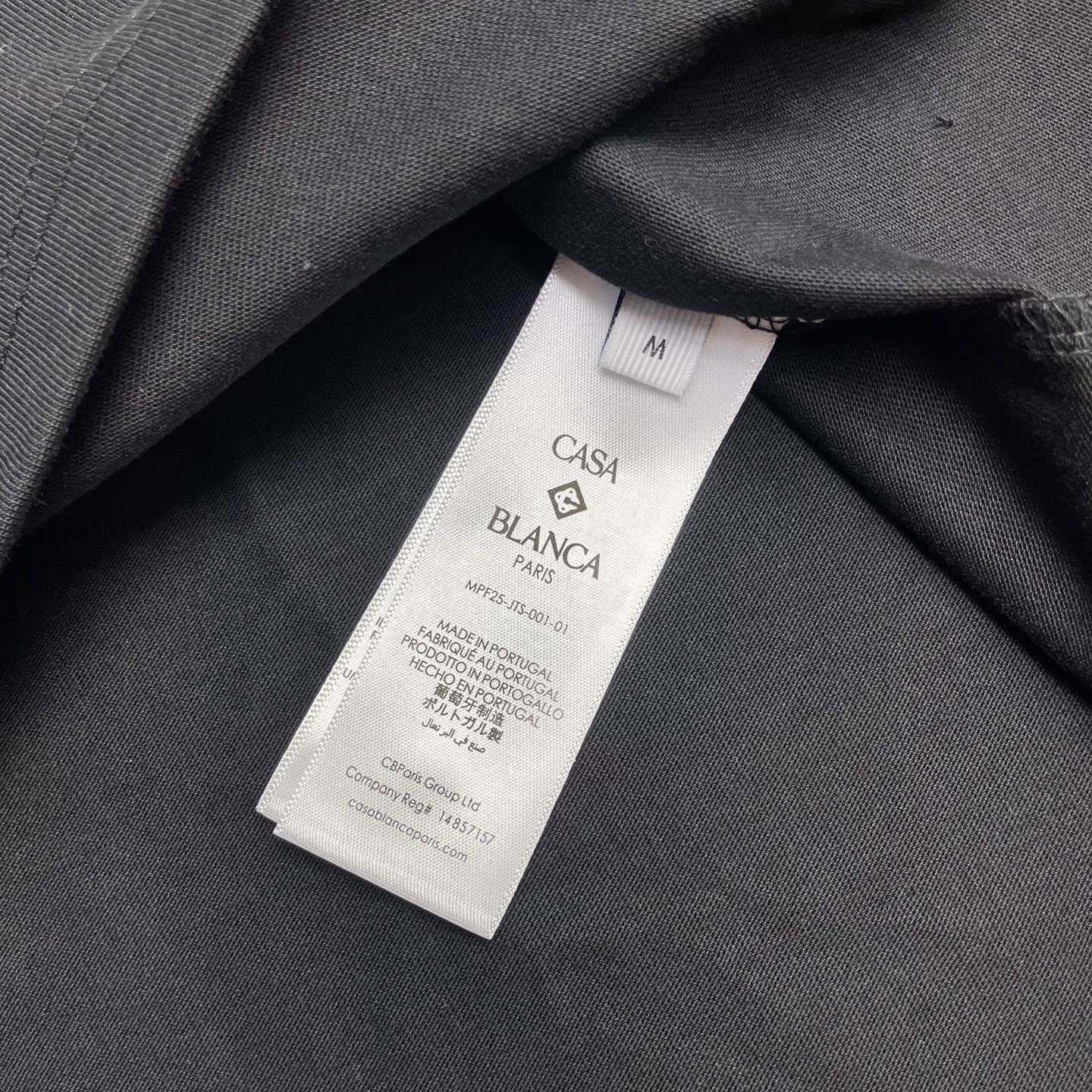 Casablanca Organic-cotton T-shirt - DopestKickz