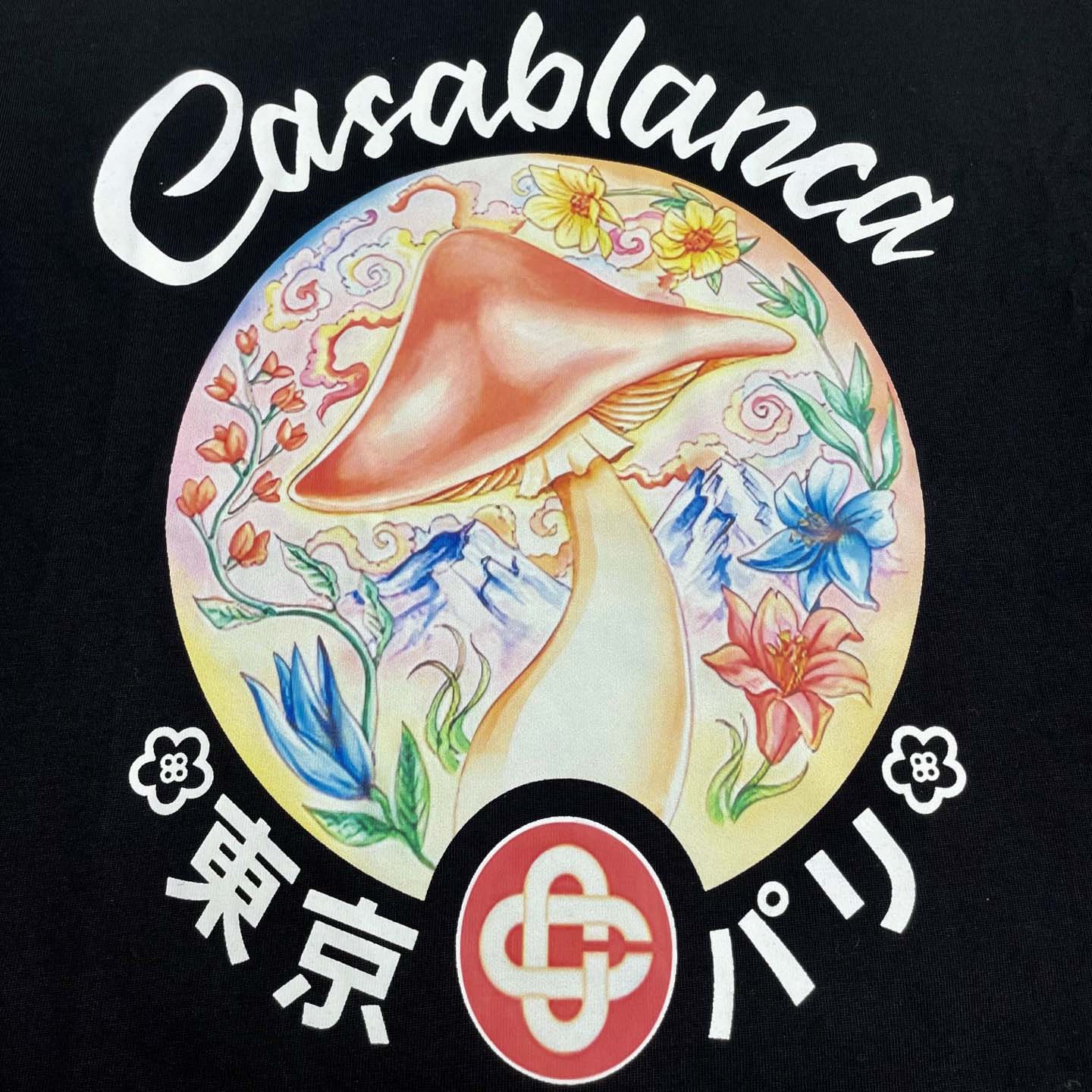 Casablanca Organic-cotton T-shirt - DopestKickz