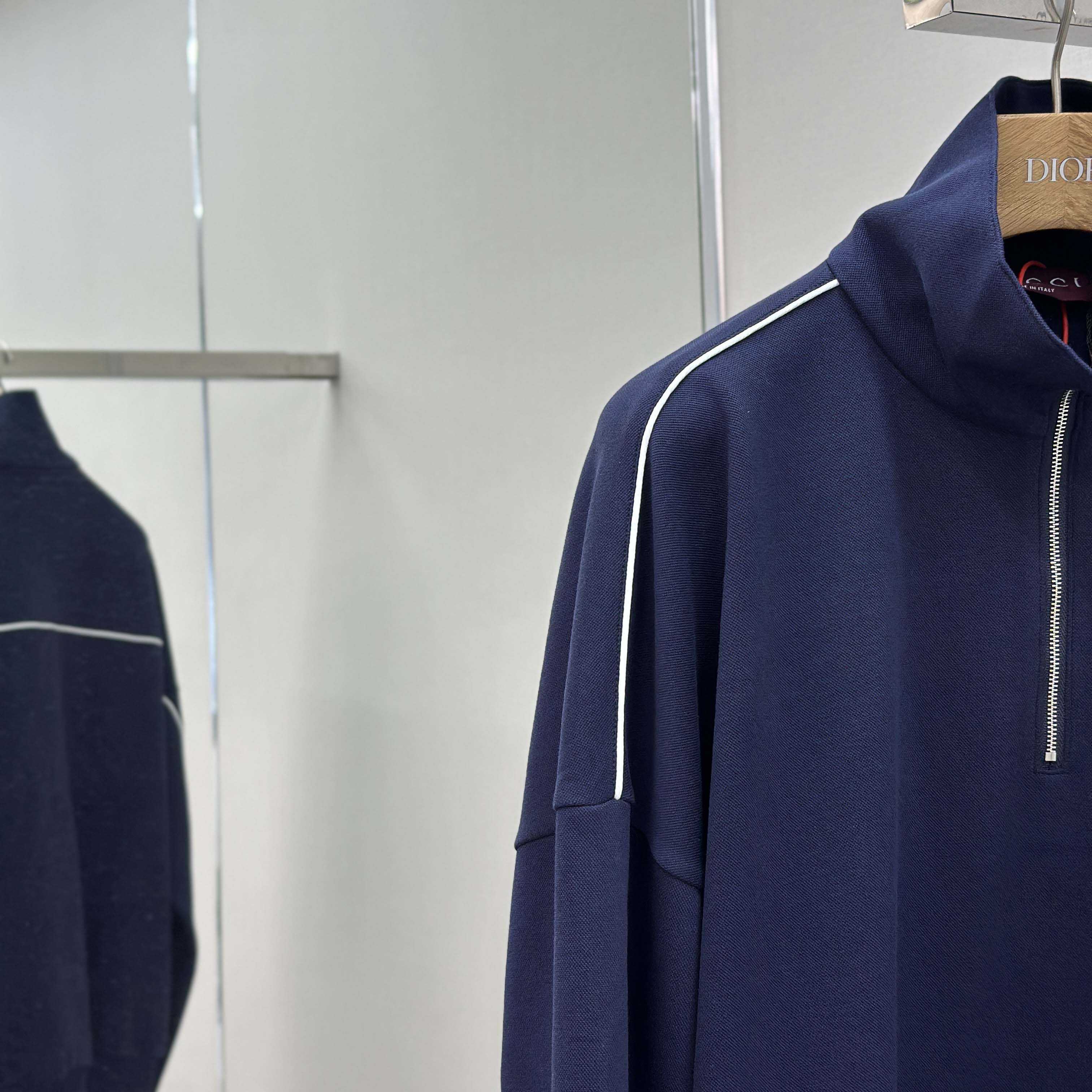 Gucci Technical Jersey Sweatshirt With Embossed Logo - DopestKickz