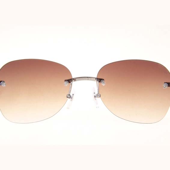 Cartier CT 3524012 Aviator Lens Wood Sunglasses In Silver Brown - DopestKickz