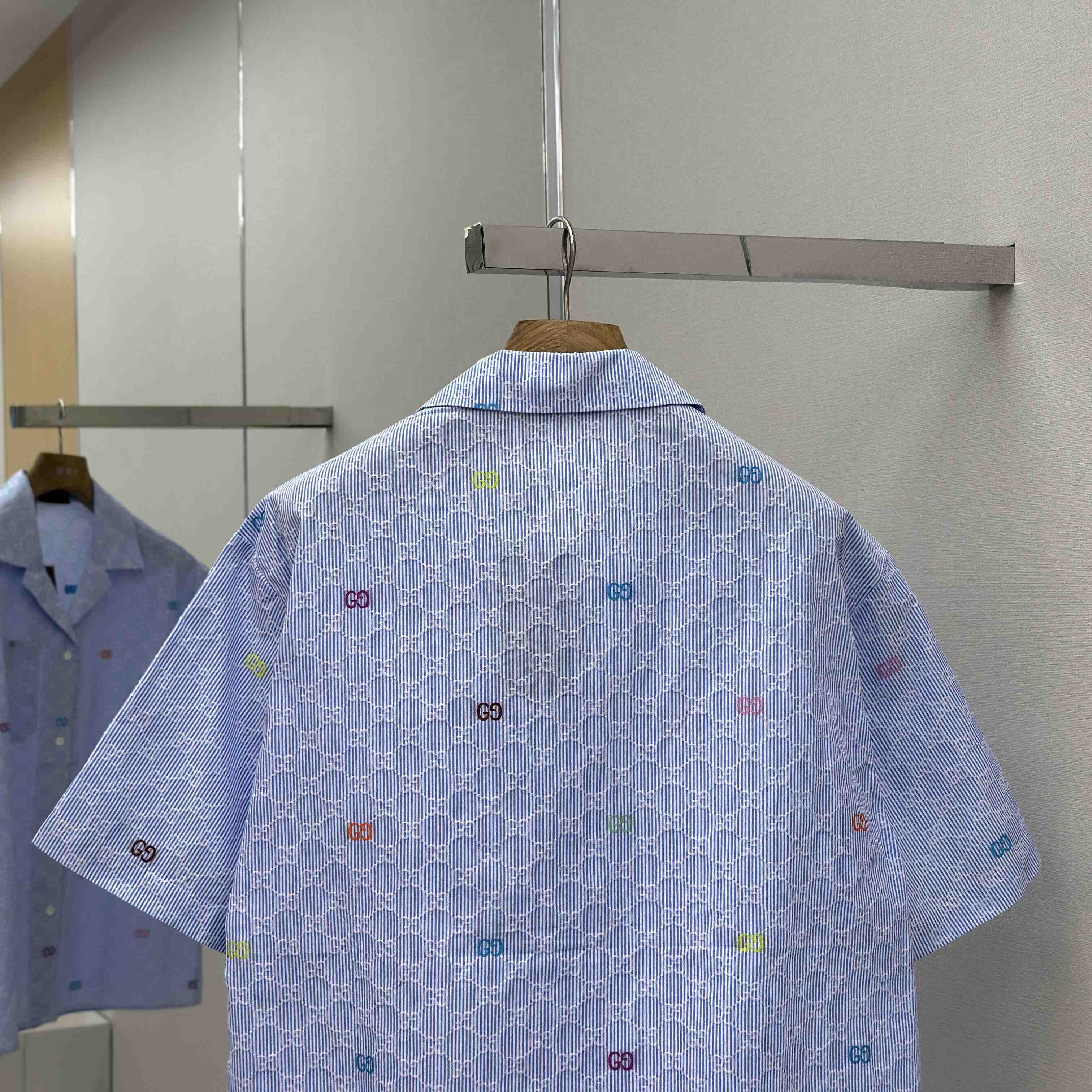 Gucci Striped Cotton Bowling Shirt - DopestKickz