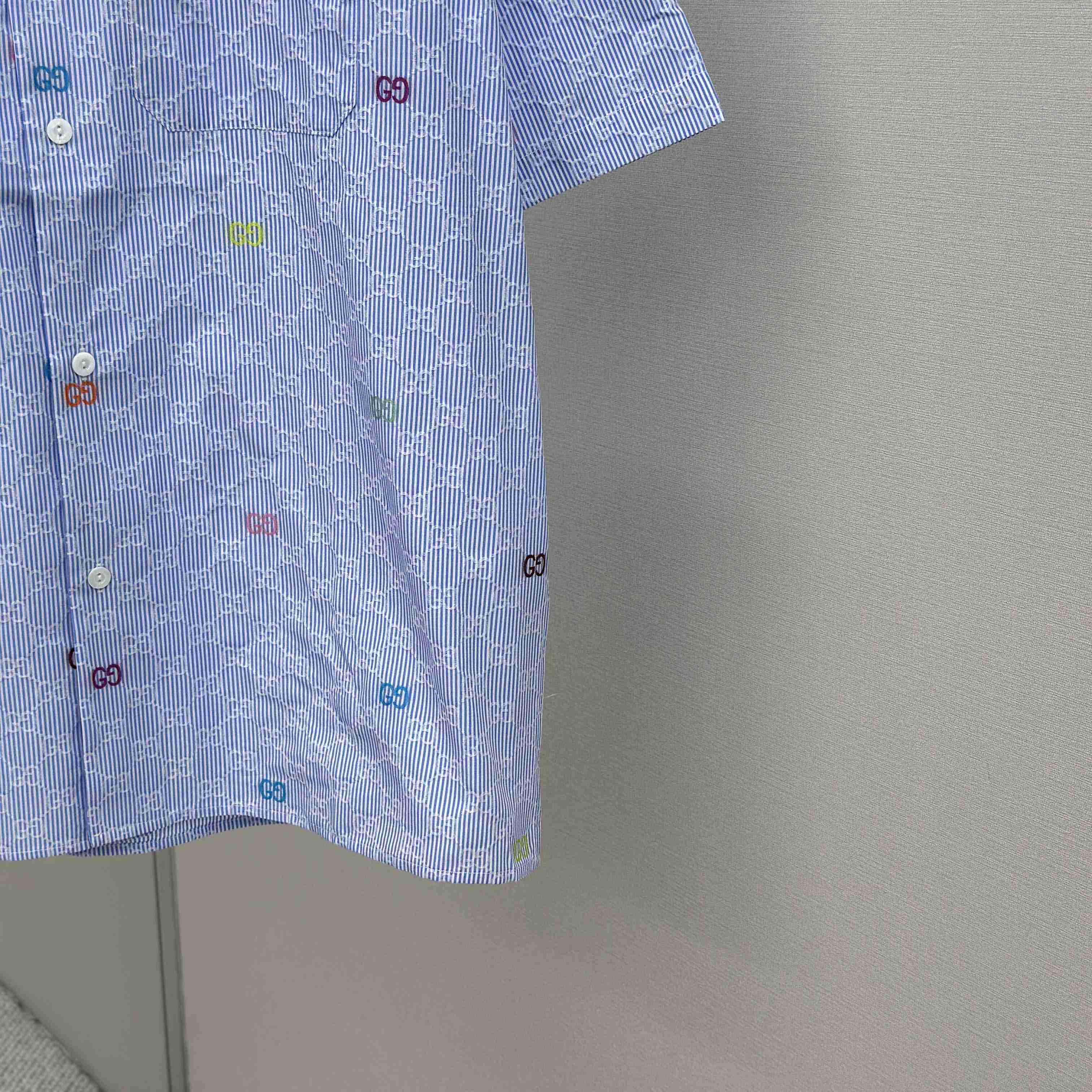 Gucci Striped Cotton Bowling Shirt - DopestKickz