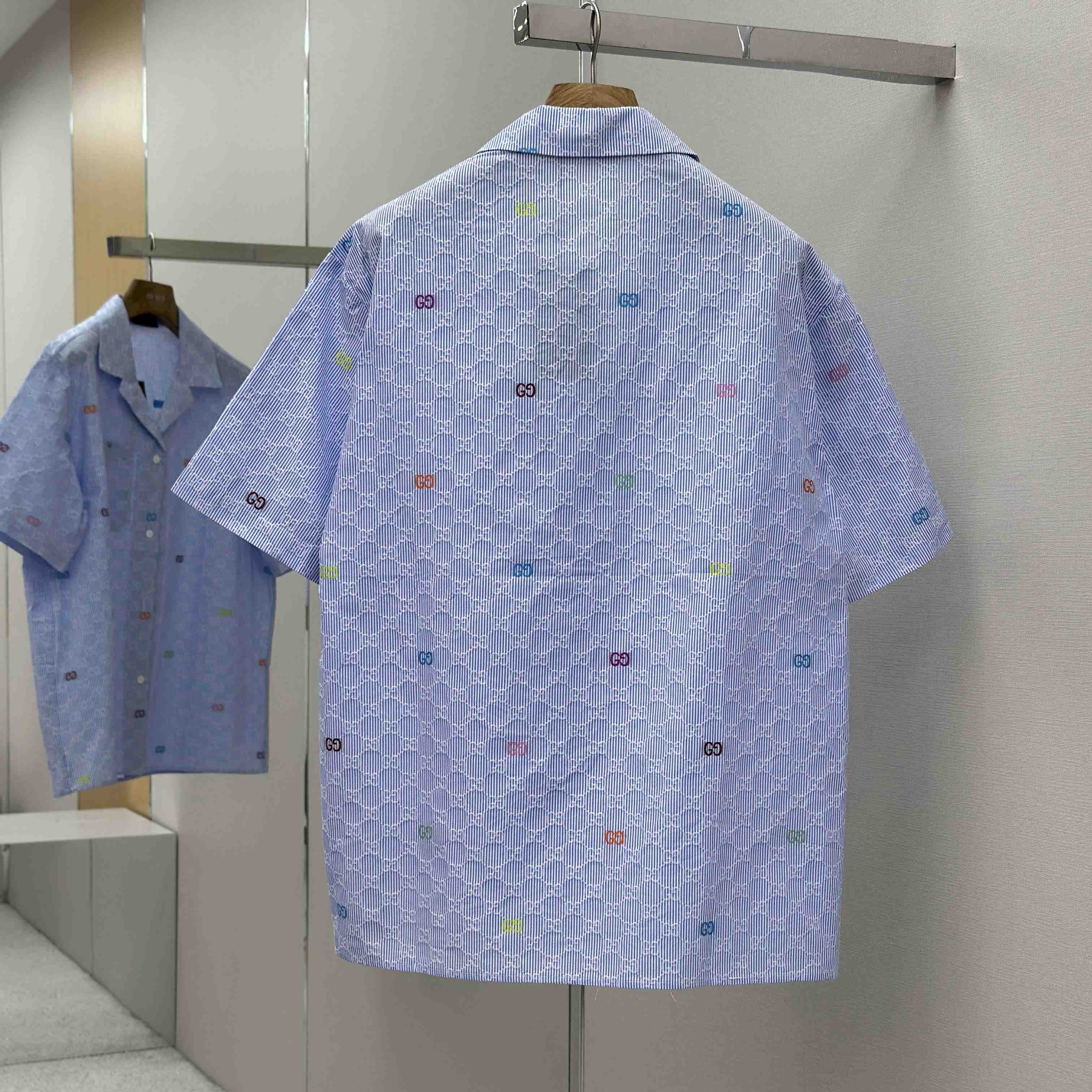 Gucci Striped Cotton Bowling Shirt - DopestKickz