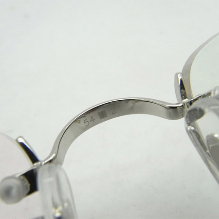Cartier CT 2820829 Eyeglasses In Silver - DopestKickz