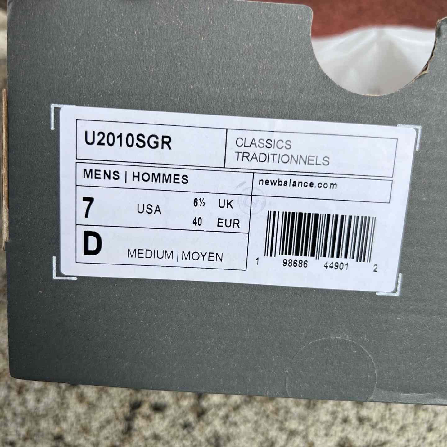 New Balance NB 2010  U2010SGR  - DopestKickz