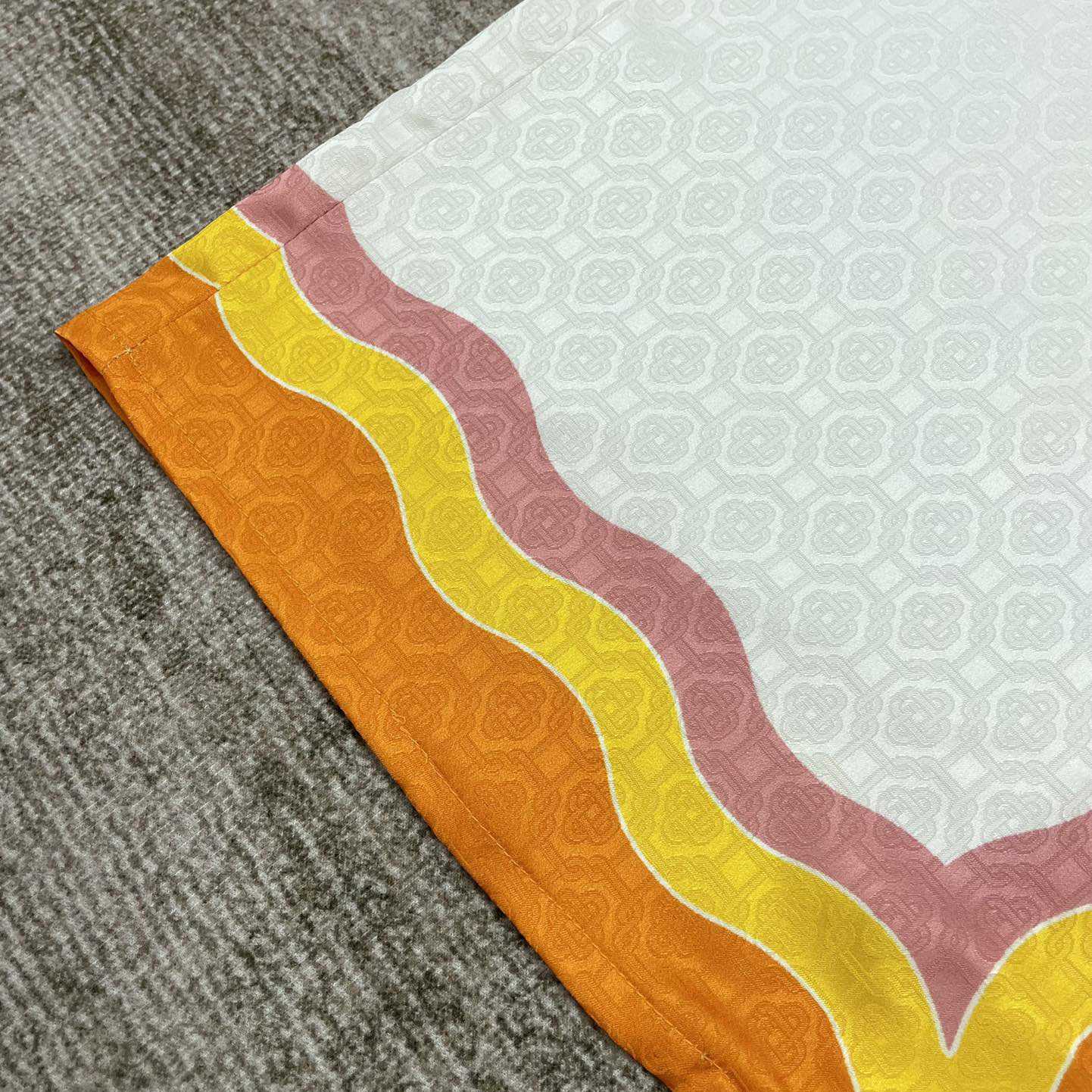 Casablanca Men's Rainbow Monogram Silk Camp Shirt   3452 - DopestKickz