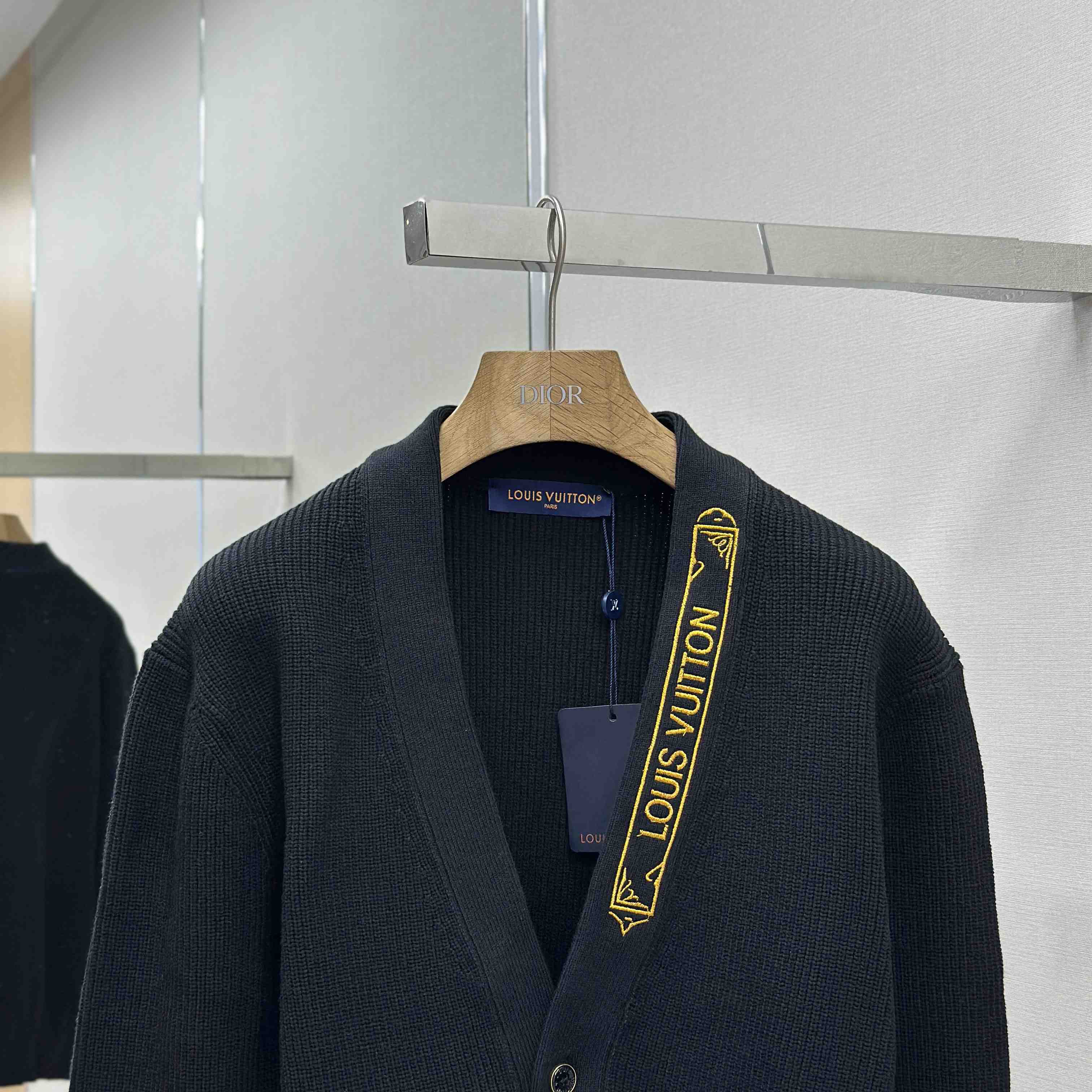 Louis Vuitton Embroidered Signature Cardigan   1AHVMY - DopestKickz